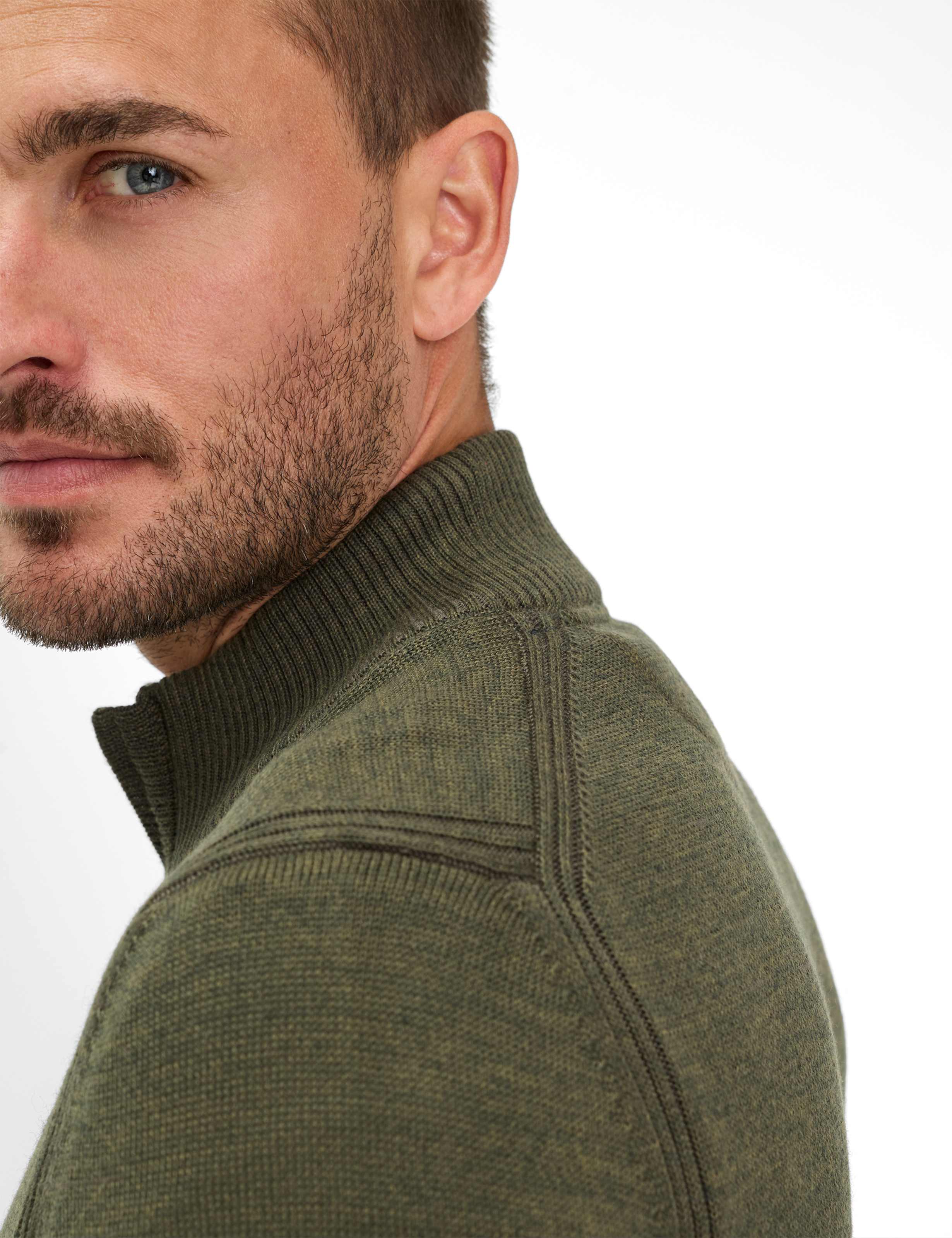 Heren Style JAKE Donkergroen  Detail 2