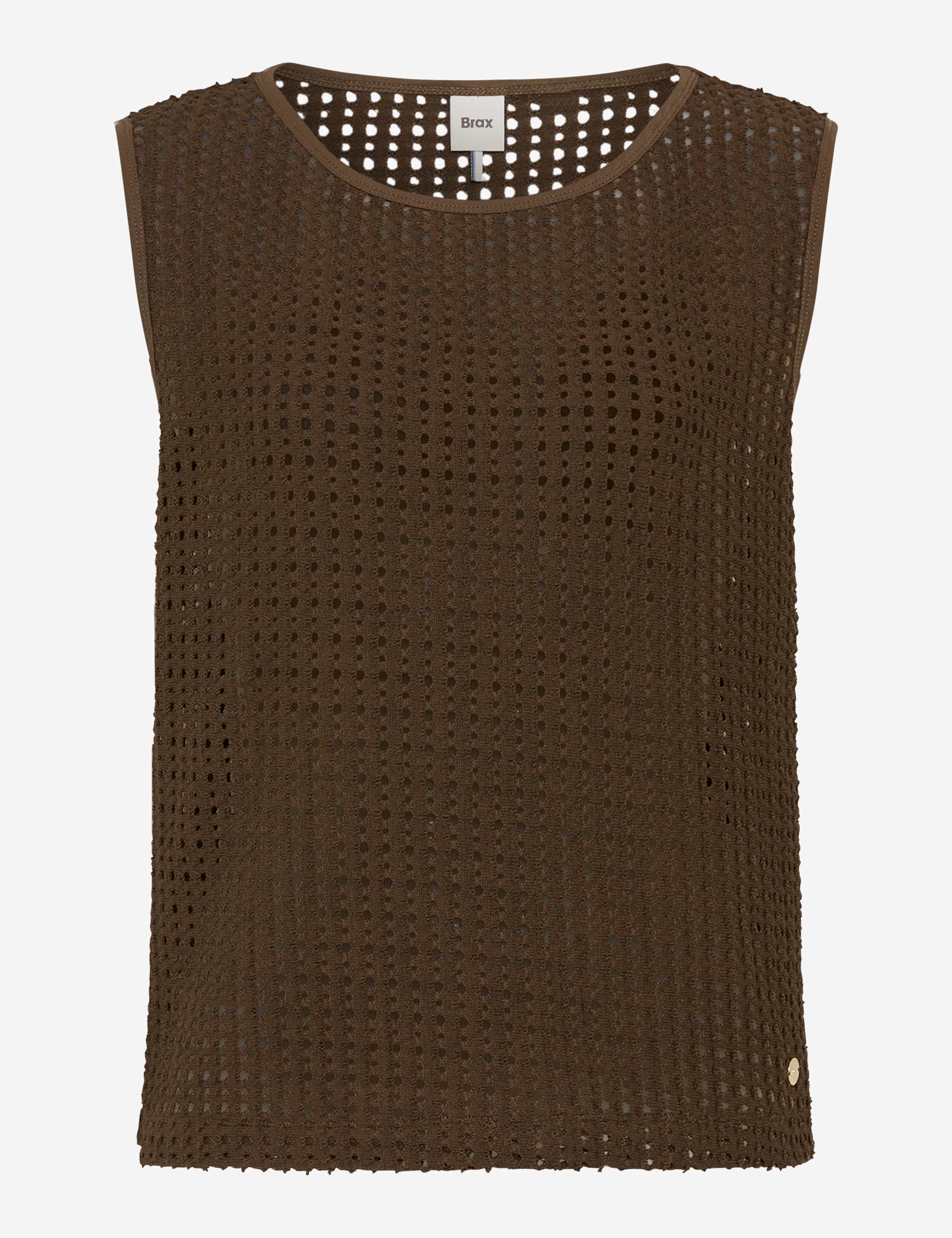 Femme Style INA Marron Foncé  Détourage avant