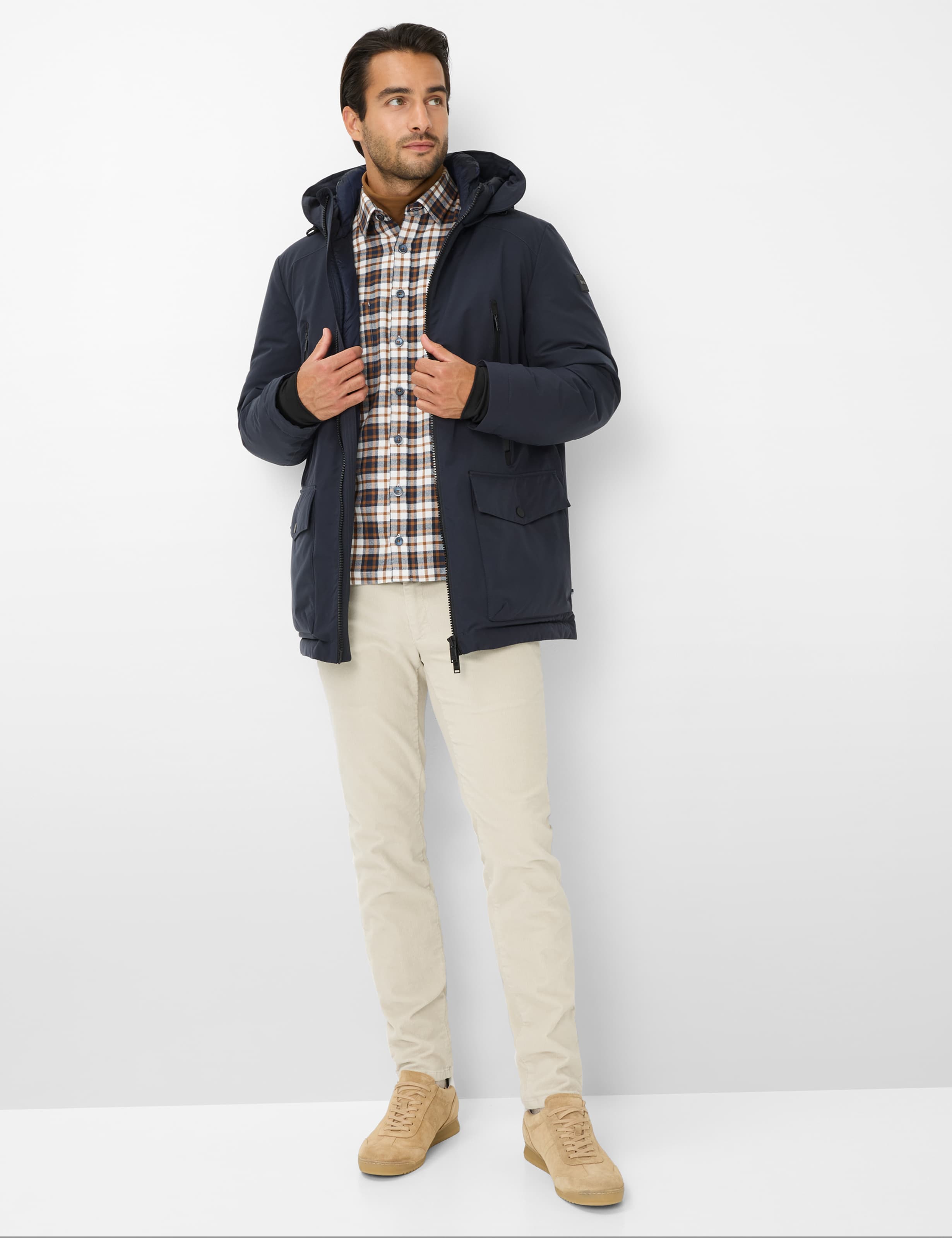 Homme Style COSIMO Bleu Foncé  Tenue du mannequin
