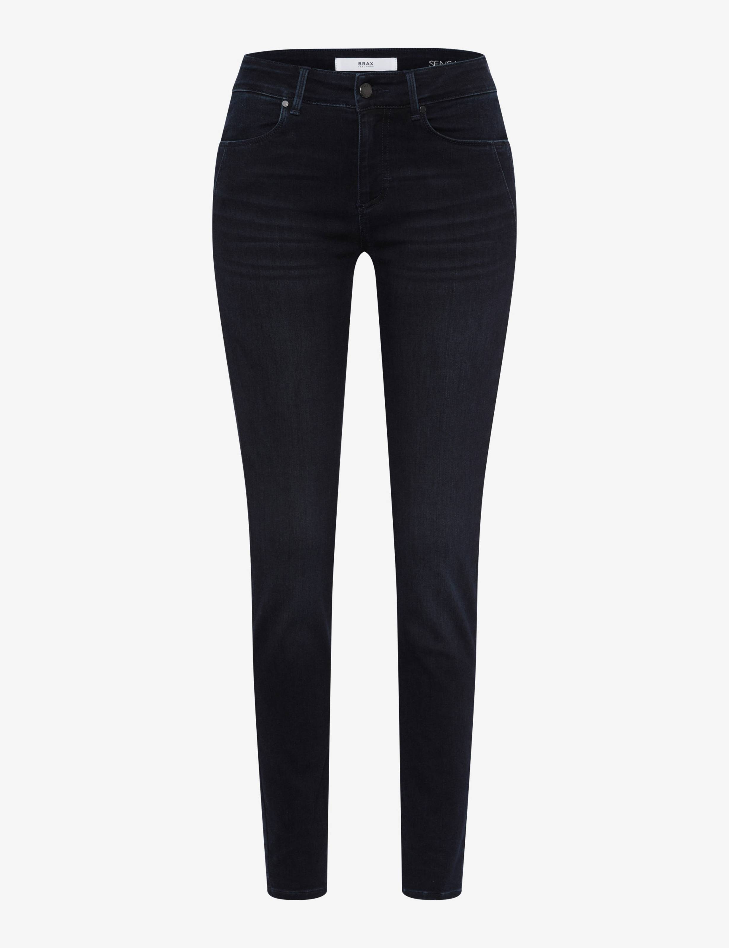 Women Style ANA USED DARK BLUE Skinny Fit Stand-alone front view