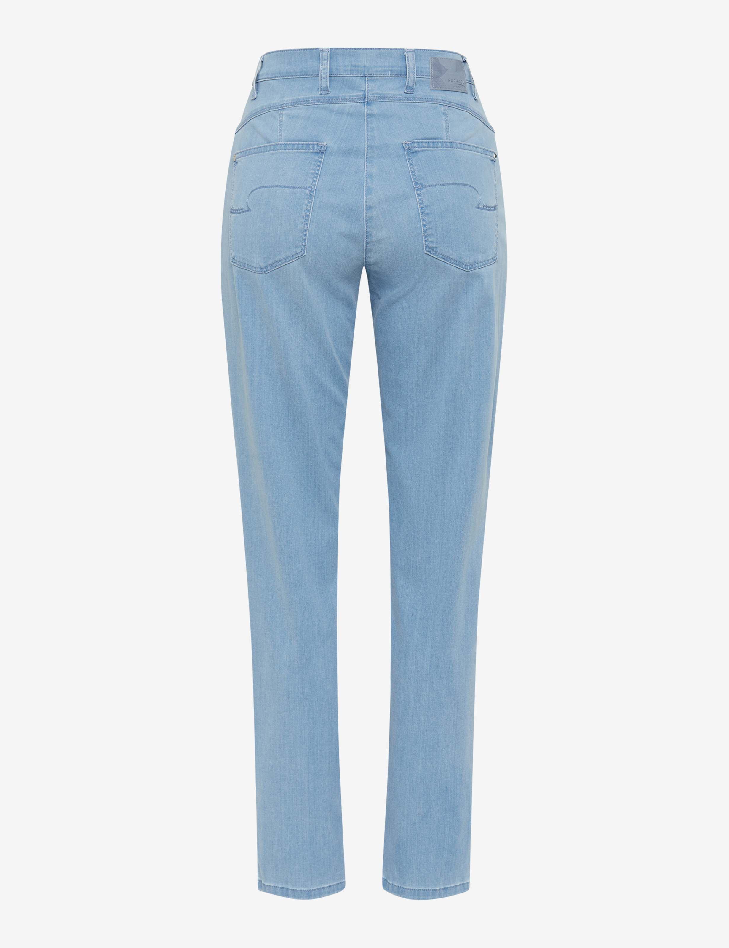 Femme Style CAREN NEW Denim Bleu Comfort Plus Fit Détourage arrière