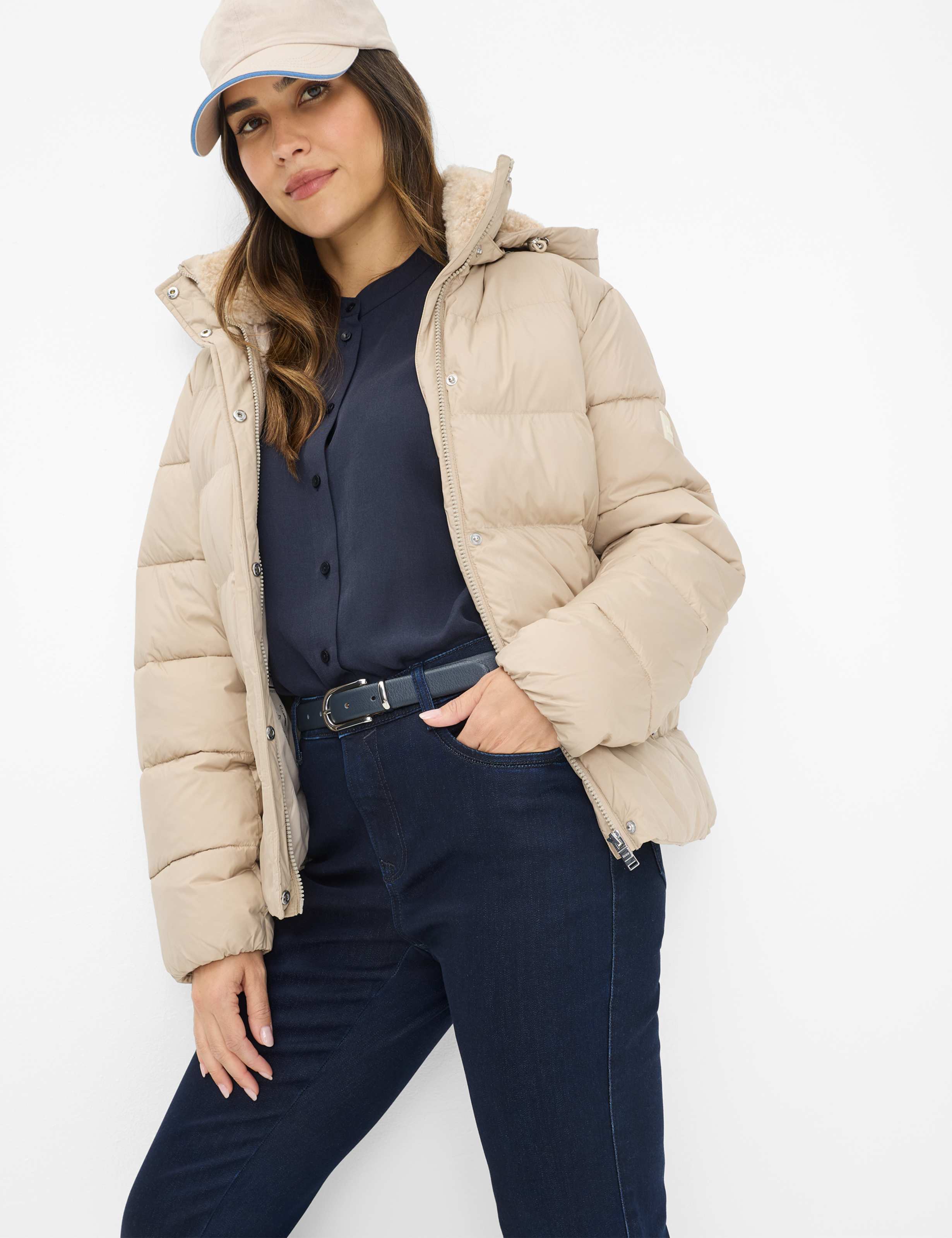 Damen Style MARY Denim Dunkelblau Regular Fit Detail 1