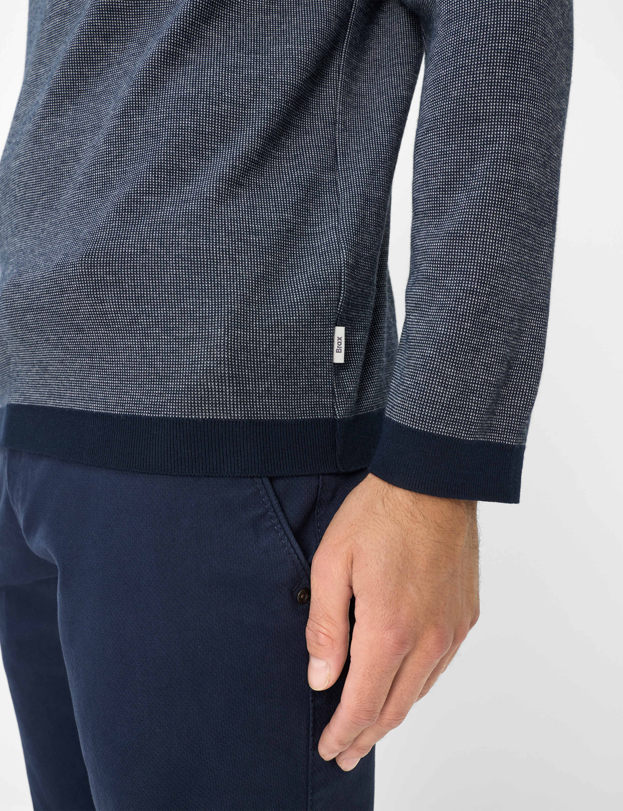 Homme Style PAROS Bleu Foncé  Détail 2