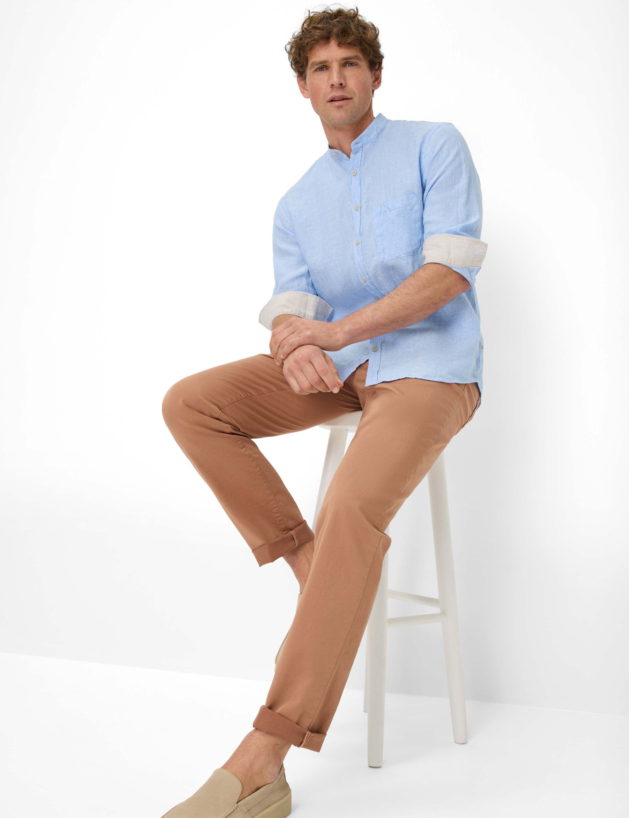 Herren Style LARS Hellblau  Detail 1