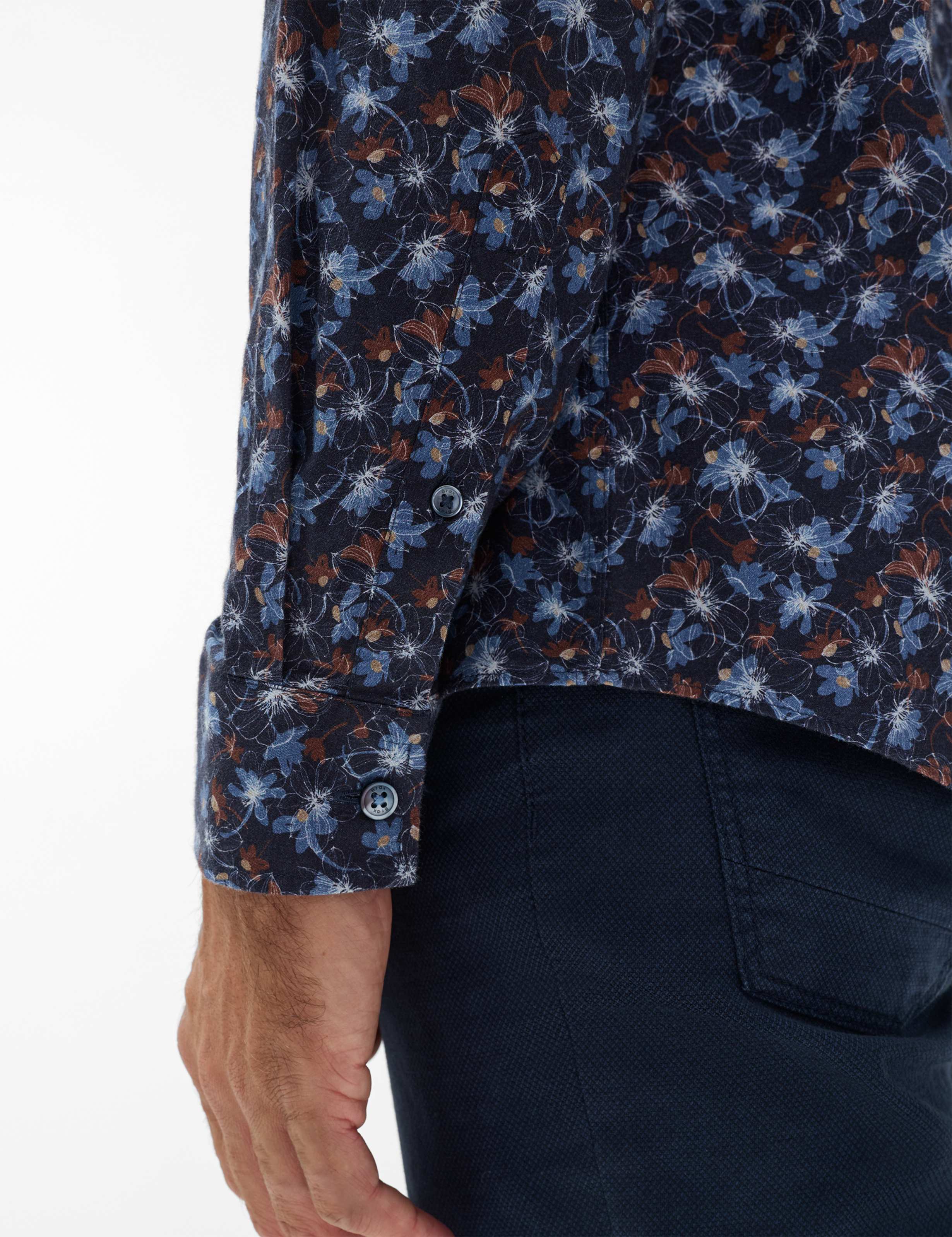 Herren Style HAROLD Dunkelblau  Detail 2