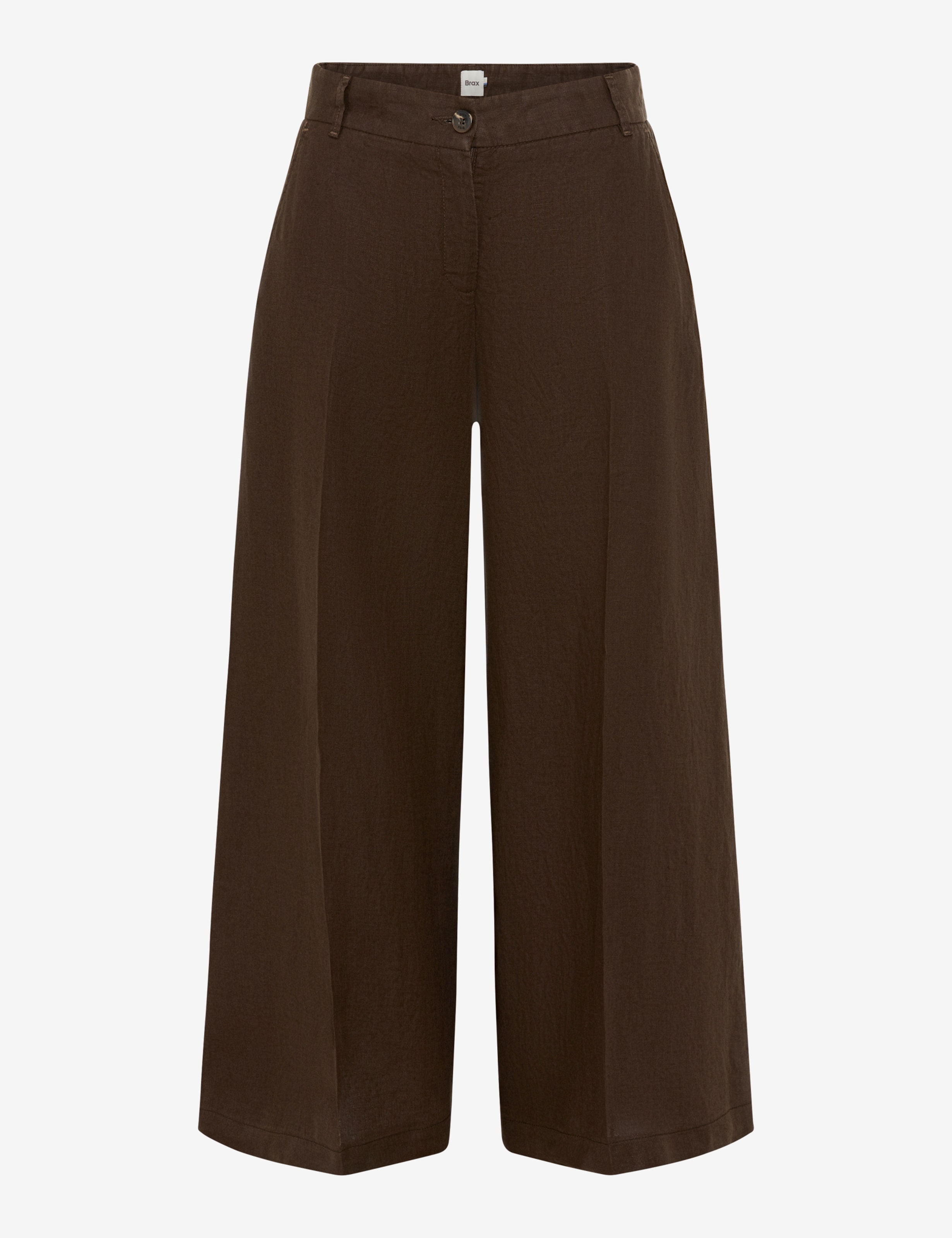 Damen Style MELLI S Dunkelbraun Wide Leg Freisteller Front