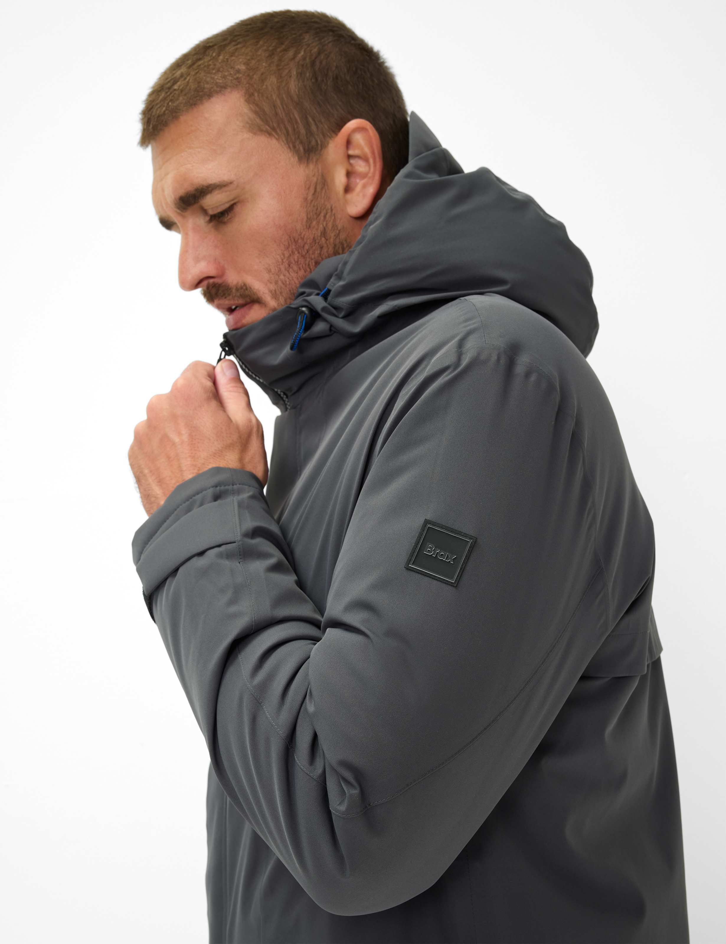 Herren Style LAZIO Dunkelgrau  Detail 2
