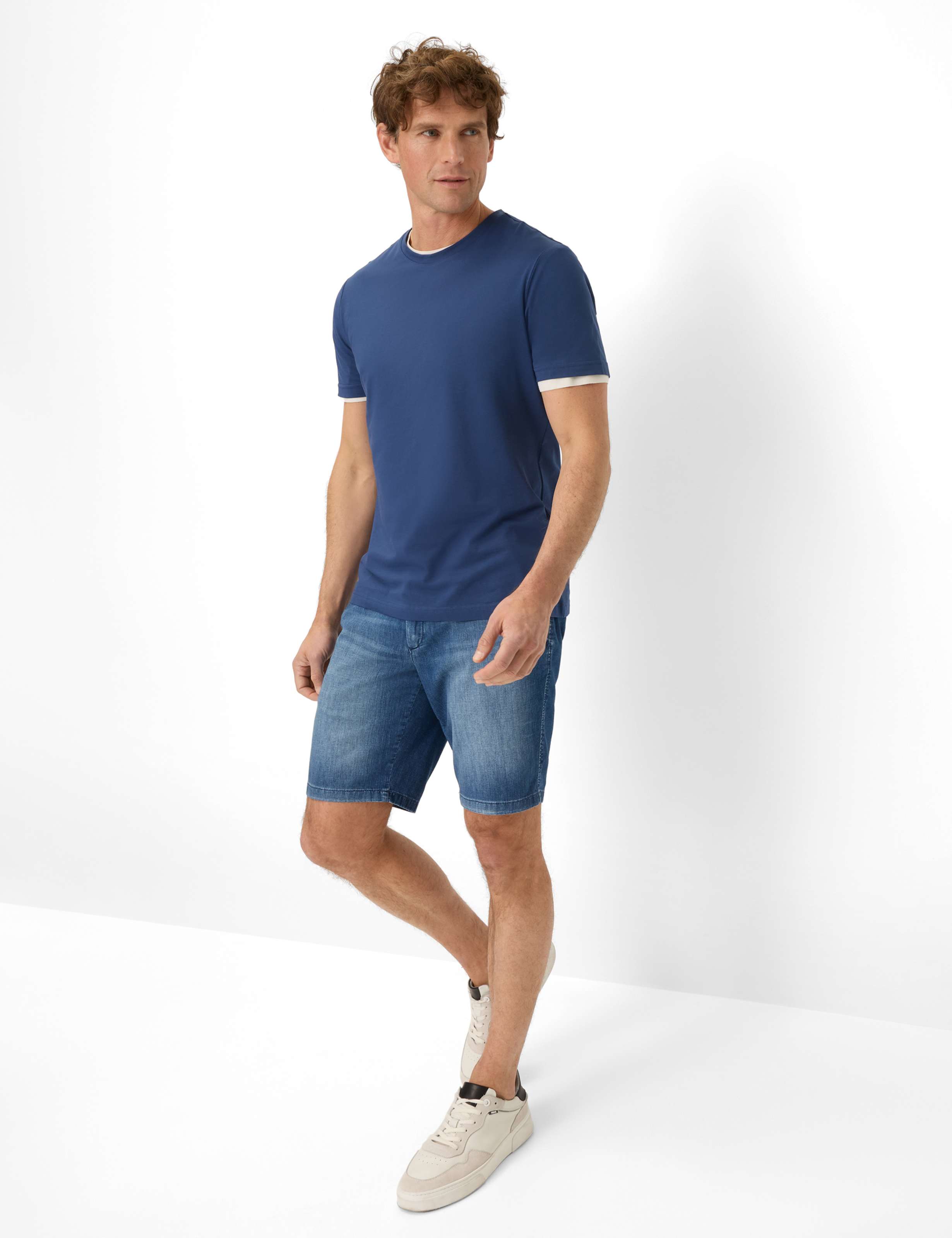 Homme Style TED Bleu  Tenue du mannequin