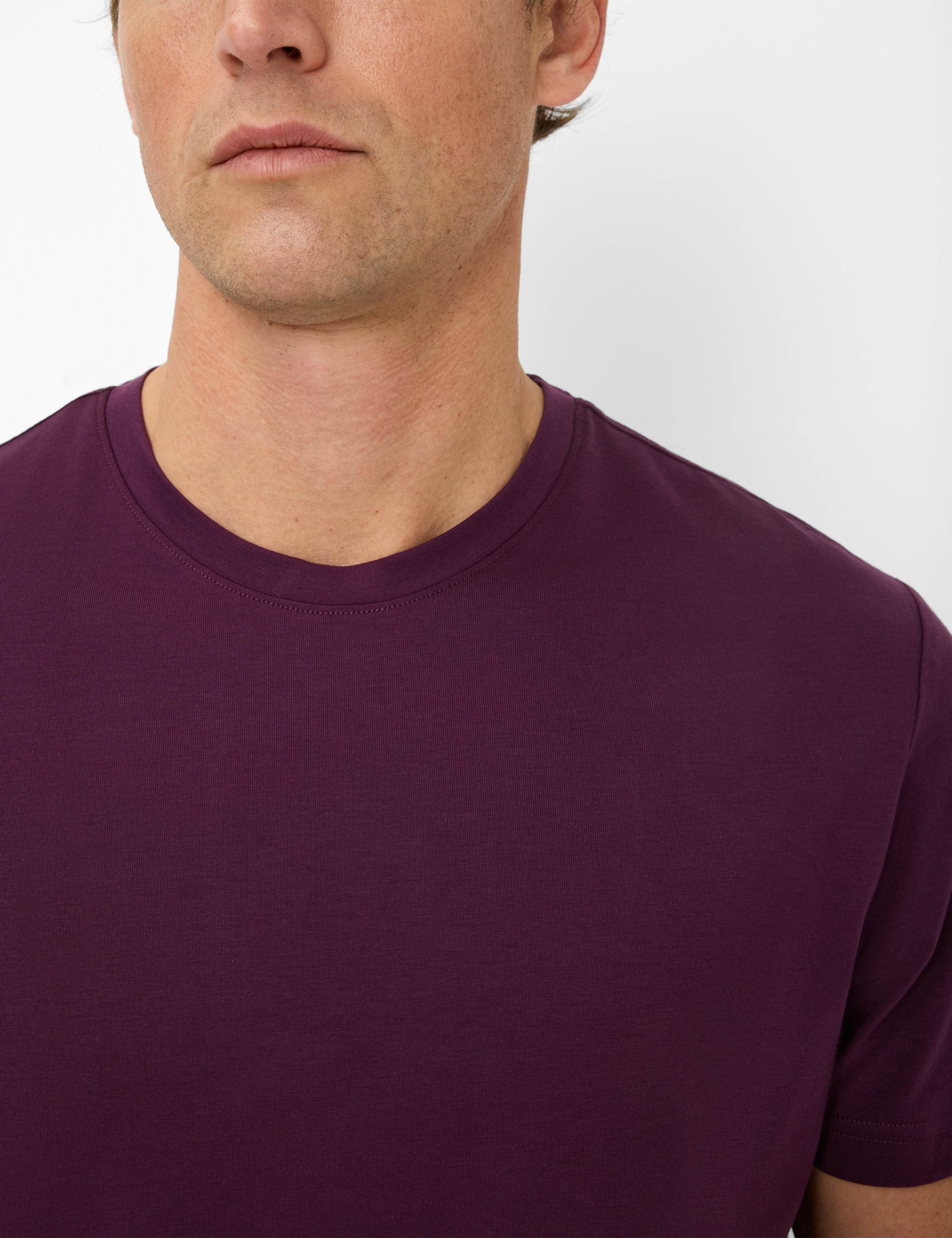 Herren Style TED Dunkles Lila  Detail 2