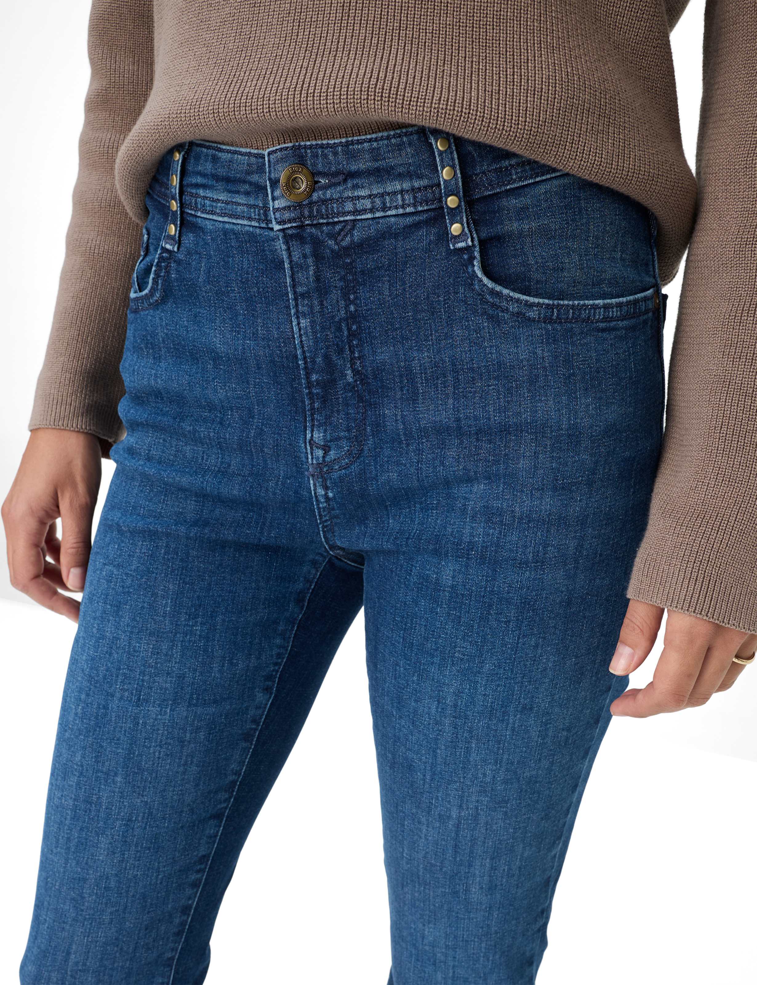 Femme Style MARY Denim Bleu Regular Fit Détail 2