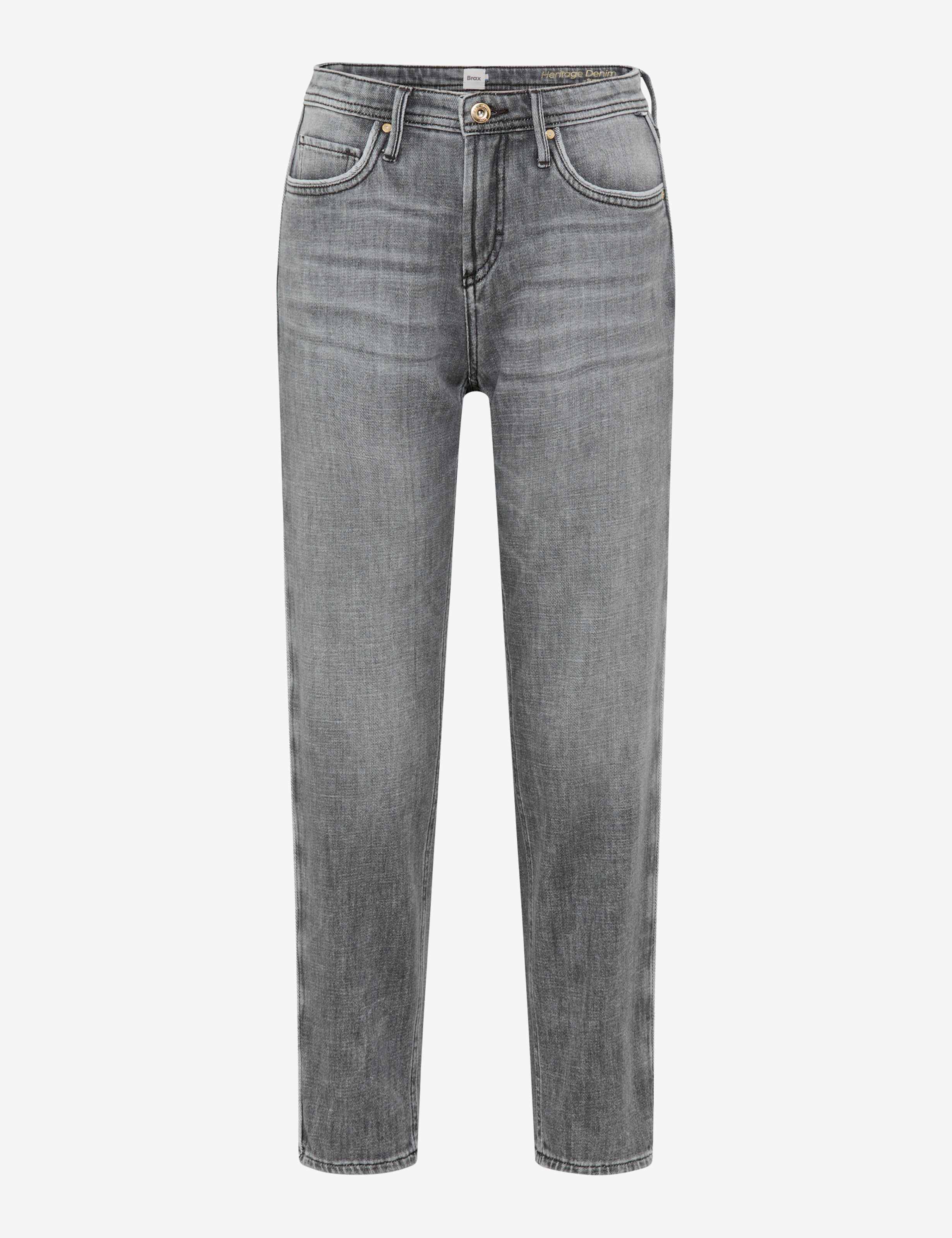 BRAX Style.Miley S Heritage Denim Jeans Donna – Taglio Conico Accorciato, 5 Tasche, Denim Classico