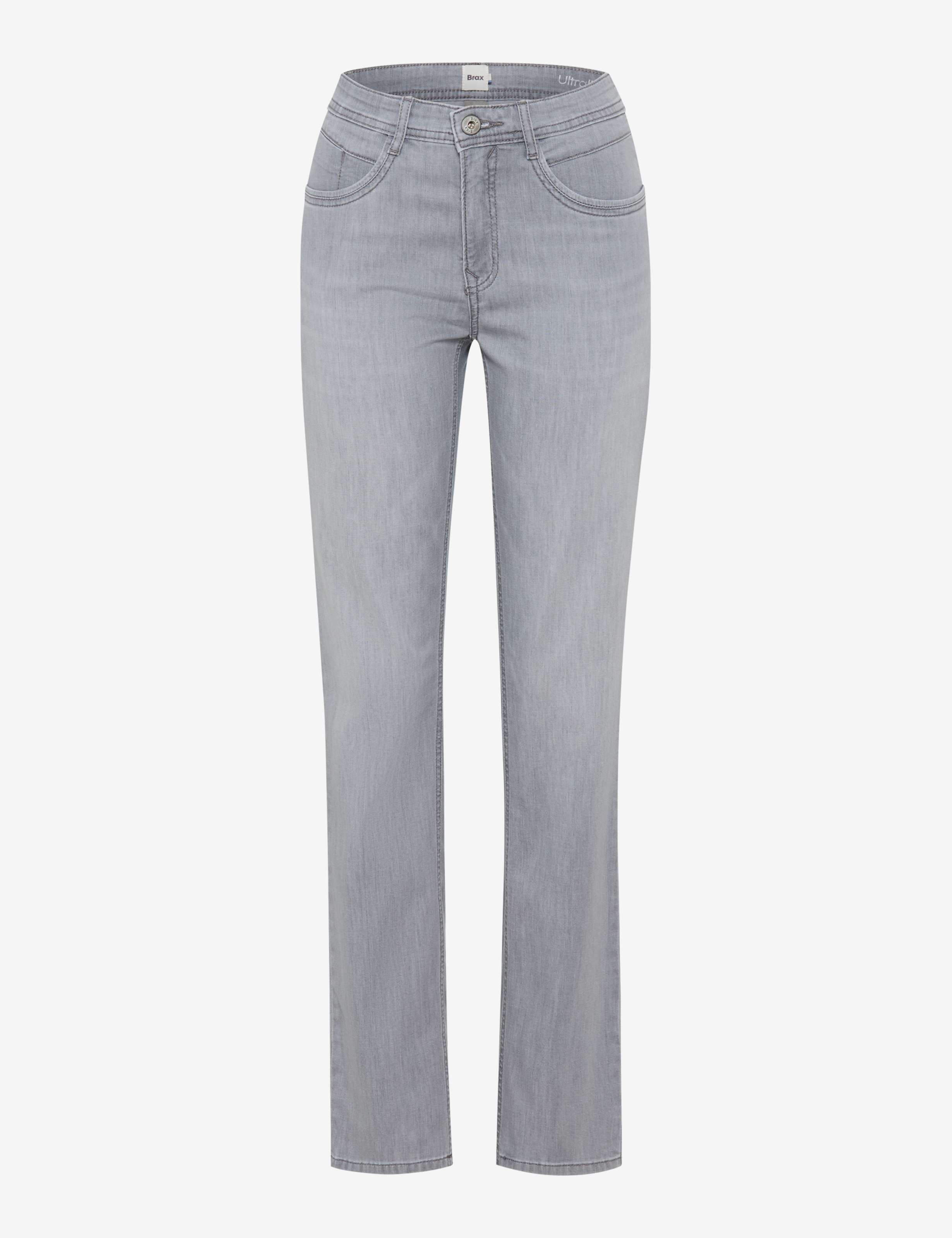 Women Style CAROLA Denim Light Gray Feminine Fit Stand-alone front view