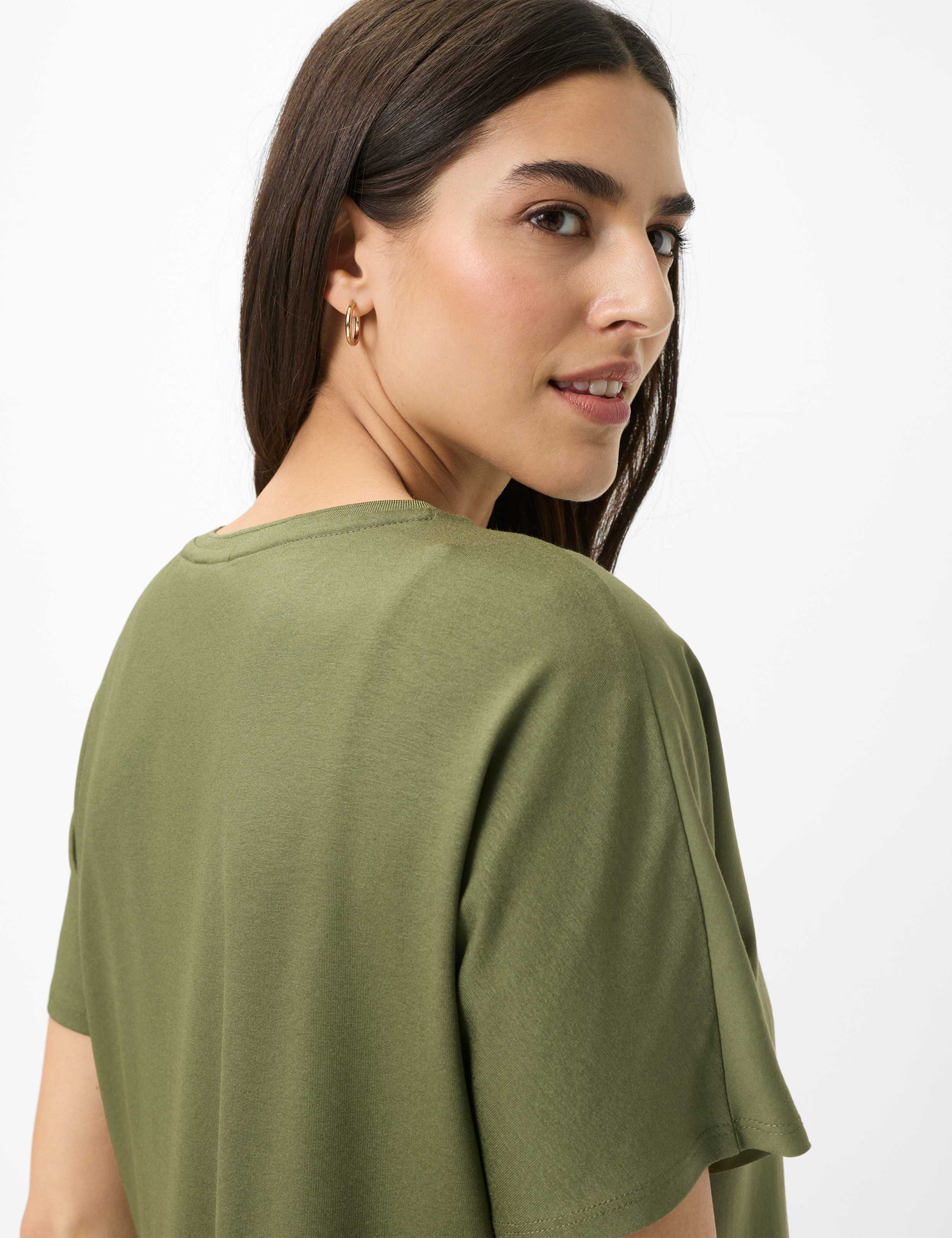 Dames Style CARLA S Groen - Olijf  Detail 2