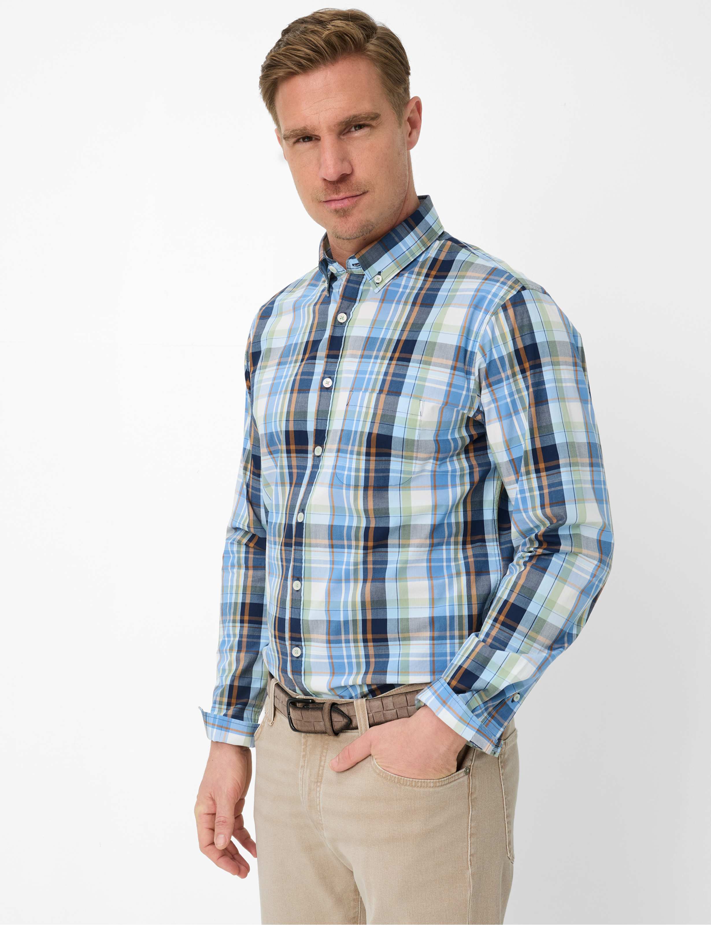 Tons verts, Homme, Style DANIEL, MODEL_FRONT_ISHOP