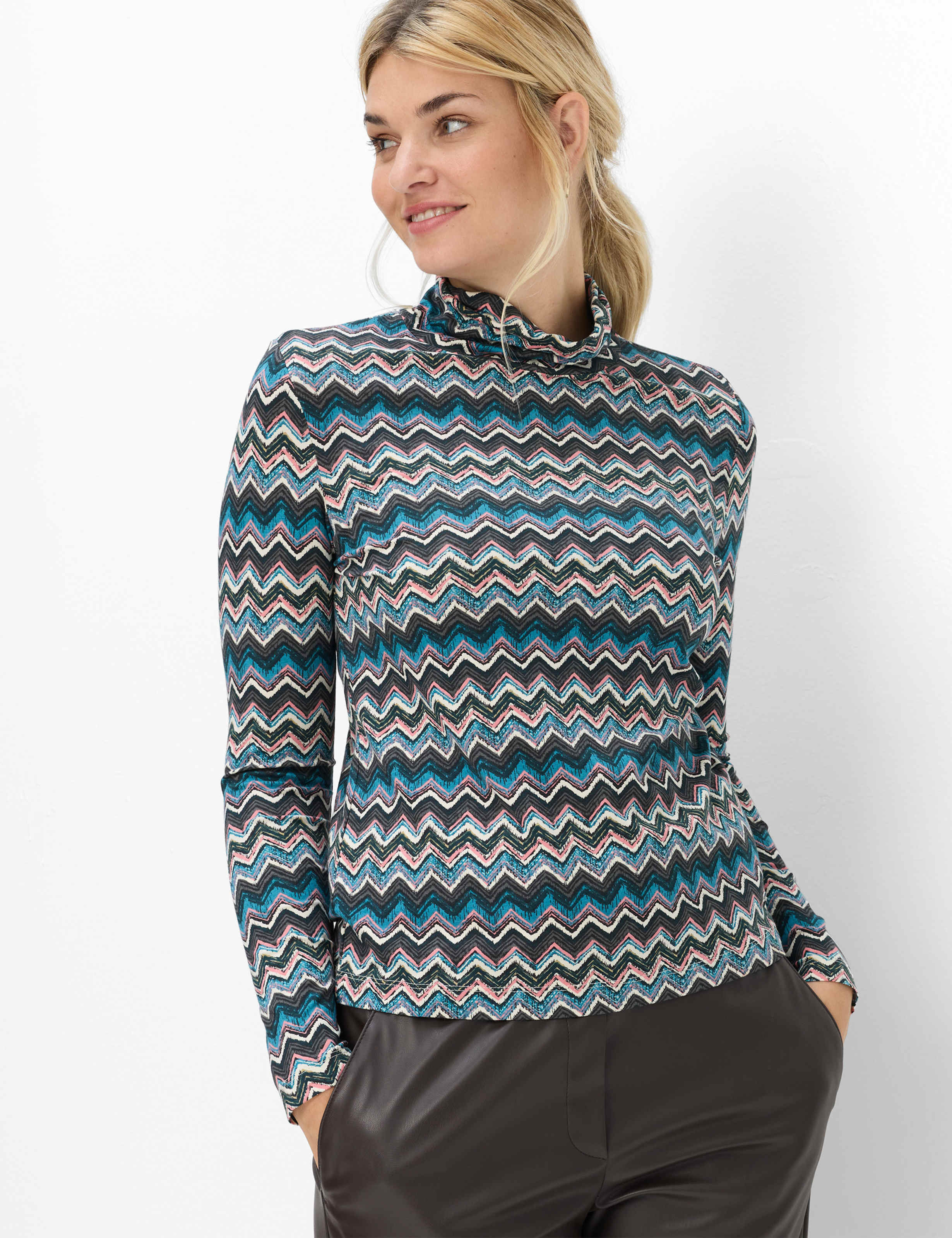 Blautöne, Damen, Style CARINA L, MODEL_FRONT_ISHOP