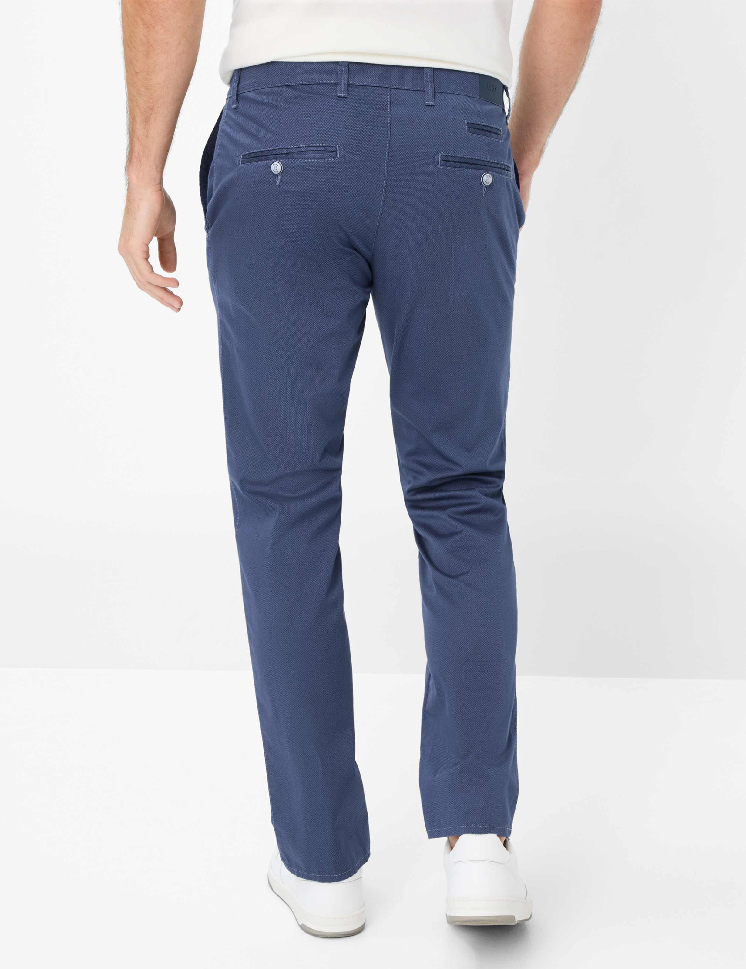Men Style FABIO Blue Modern Fit Model back