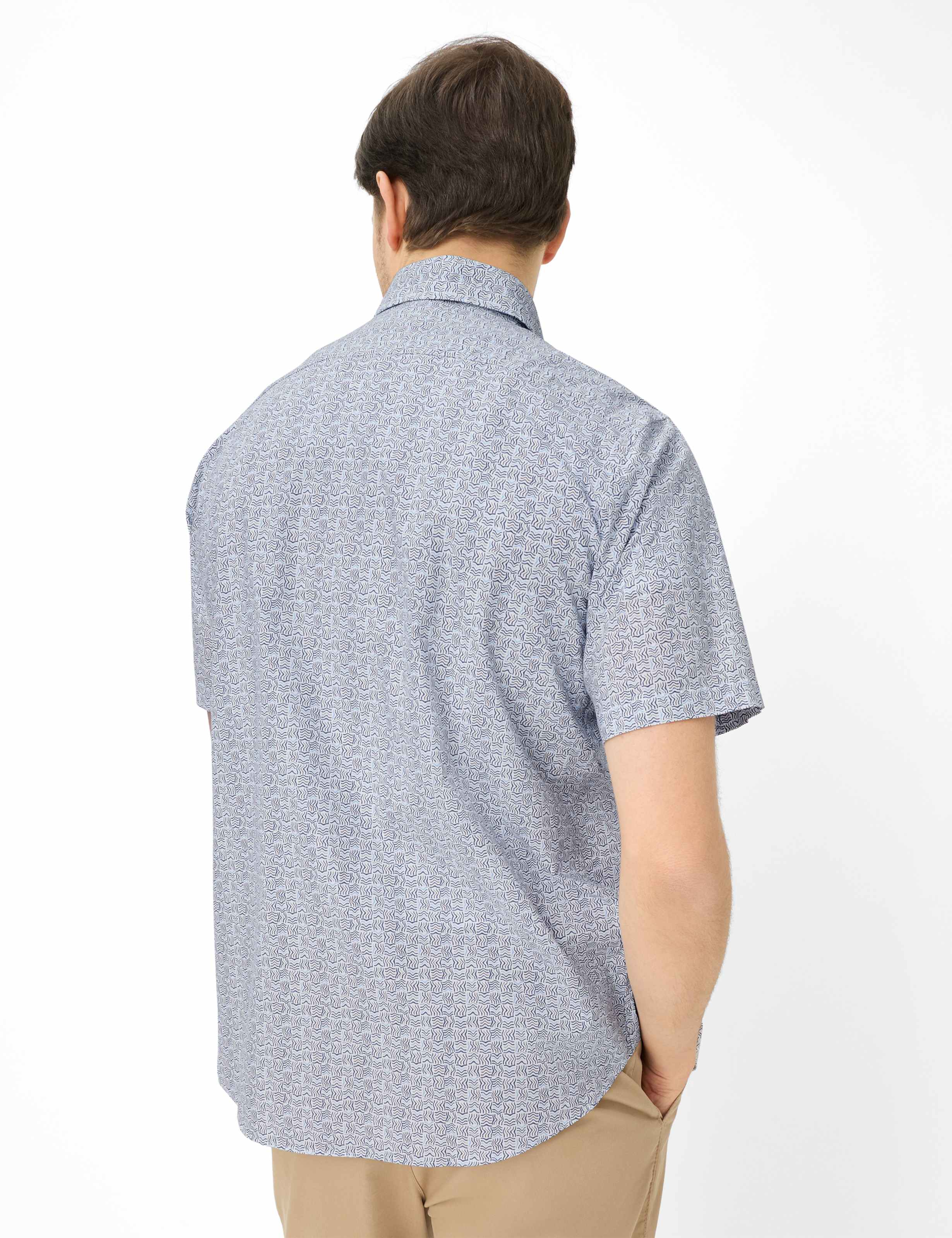 Thumbnail - Brax Herren Hemd Style DAN cove, Blau, Gr. XXXL