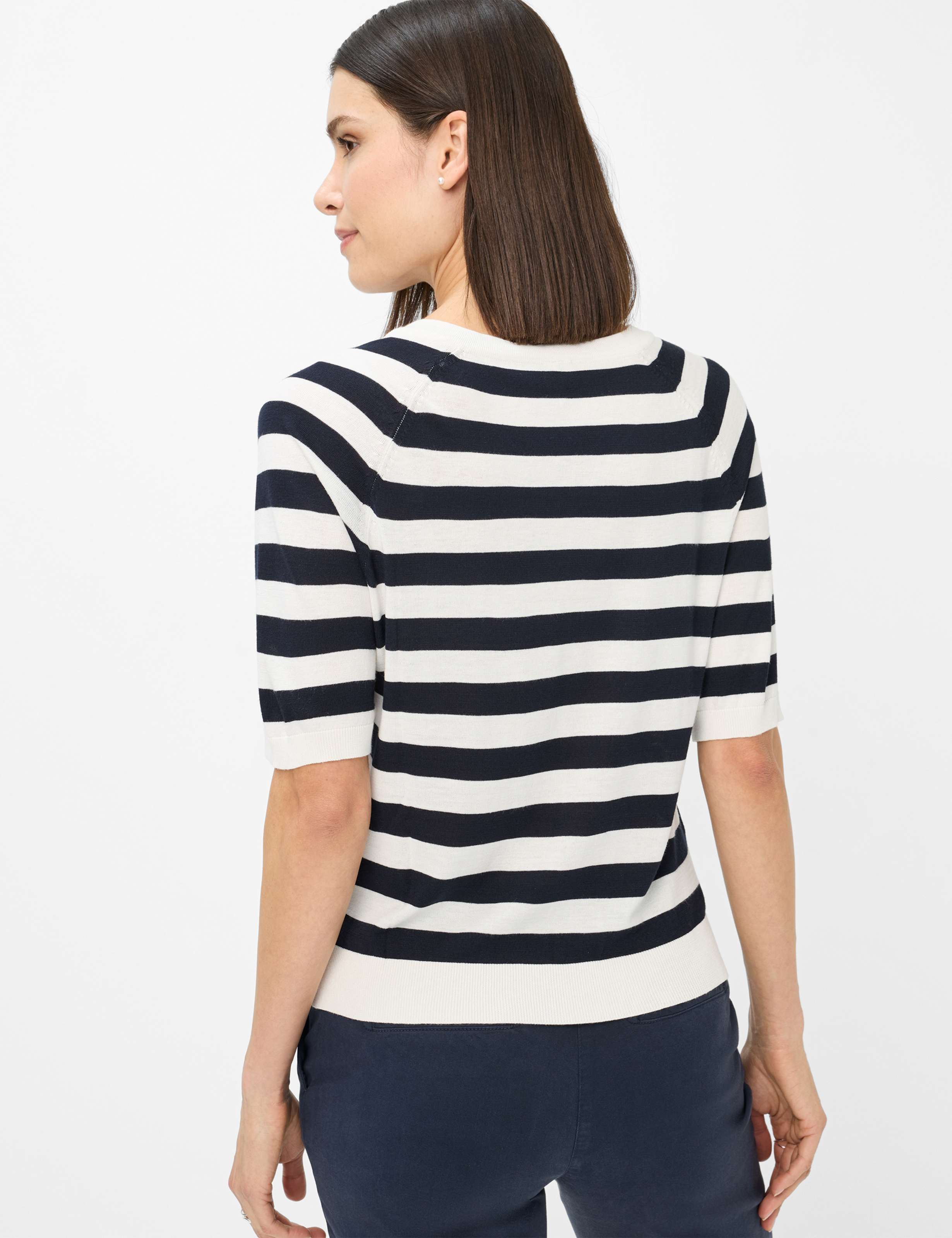 Damen Style LESLEY Dunkelblau  Model Rueck