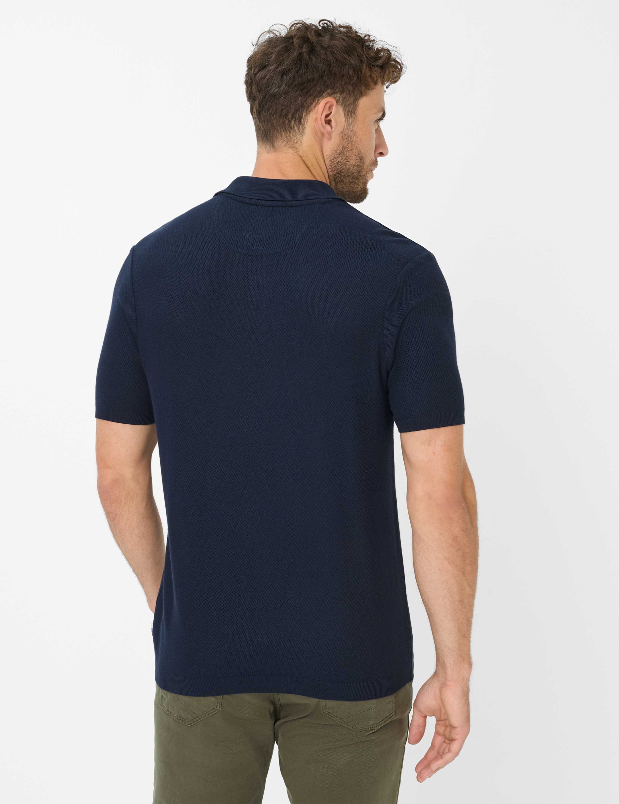 Men Style PARVIS Dark Blue  Model back