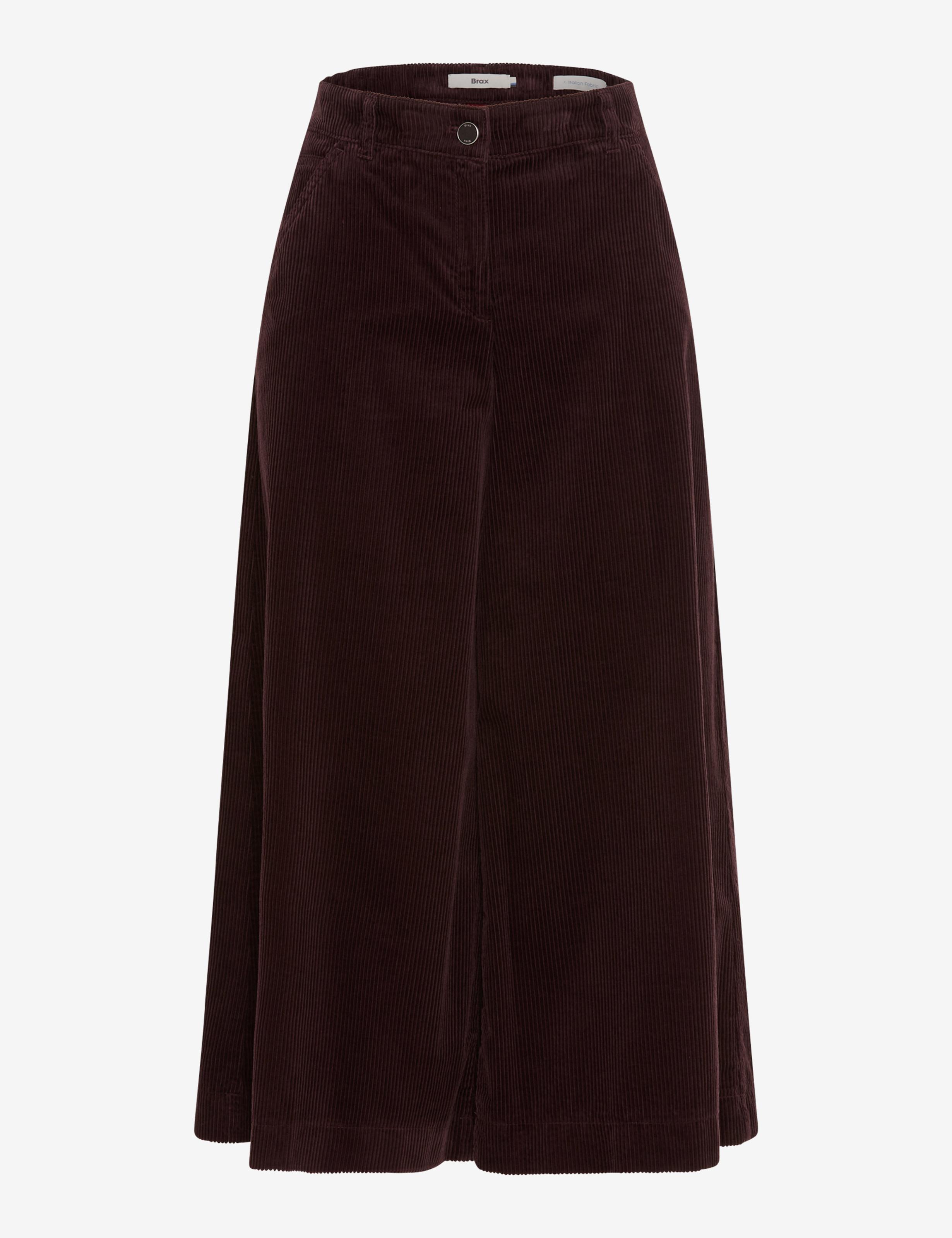 Dames Style MELLI S Donkerpaars Wide Leg Beeld voorkant