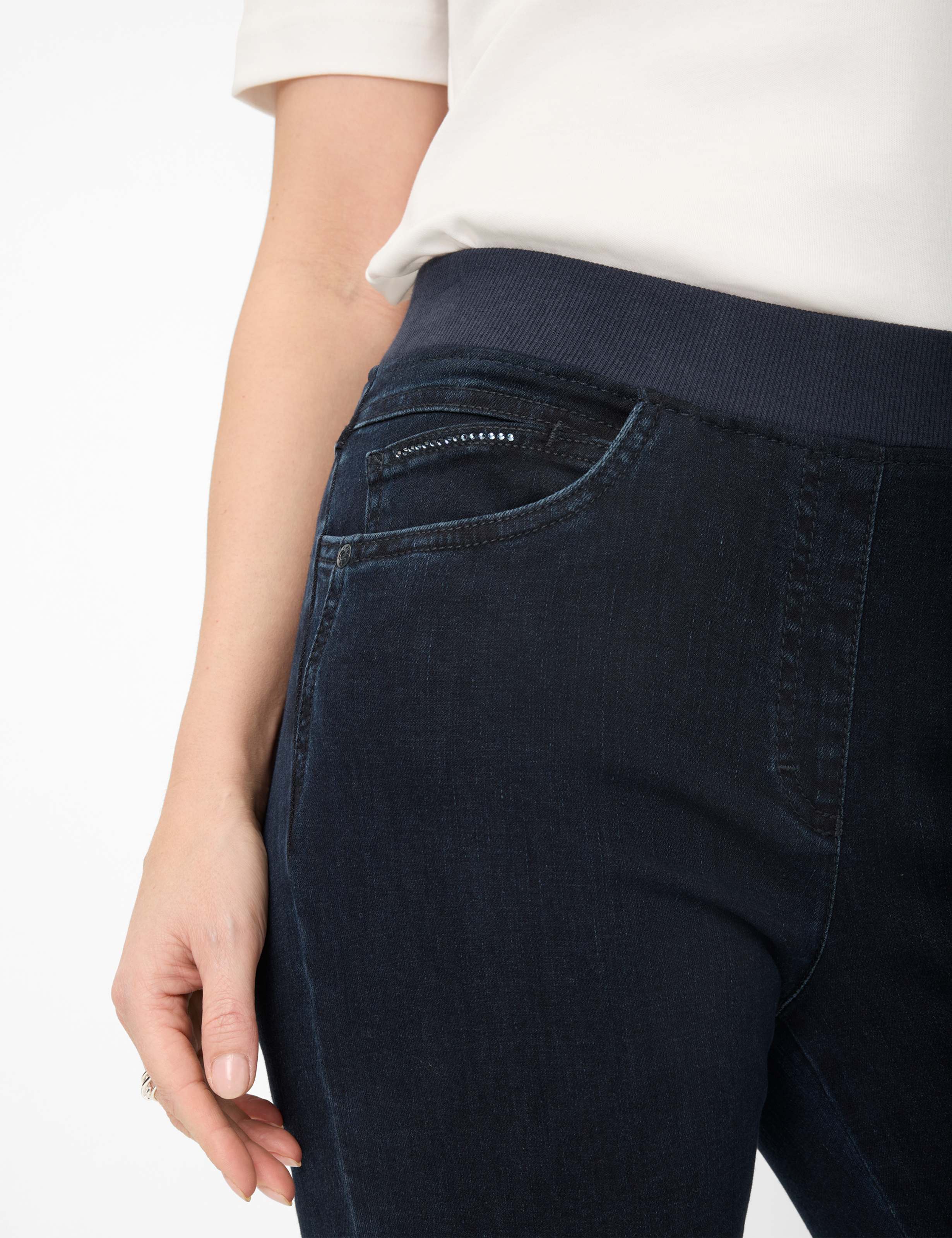 Damen Style PAMINA Denim Dunkelblau  Detail 2