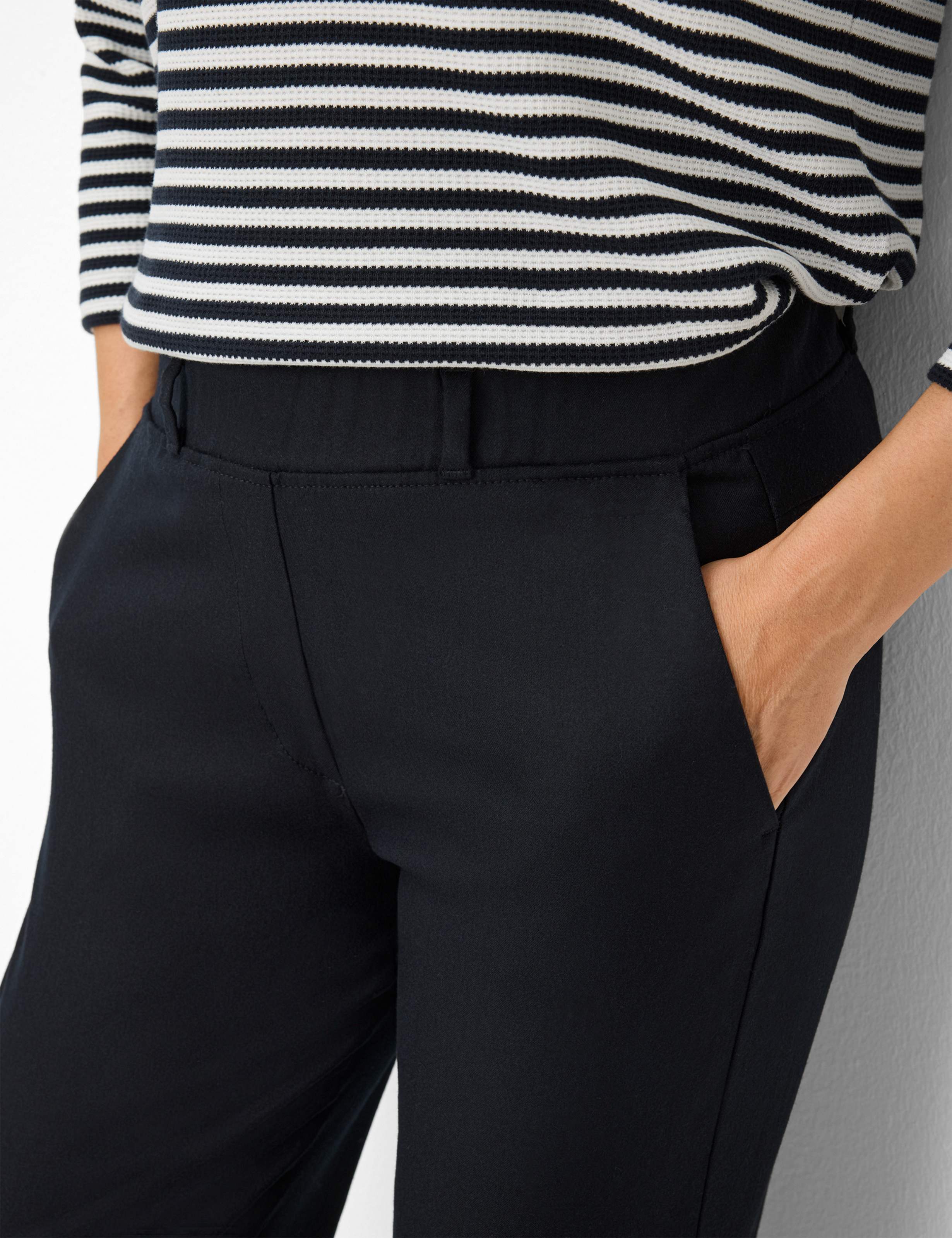 Damen Style PAM FLARED Dunkelblau Slim Fit Detail 2
