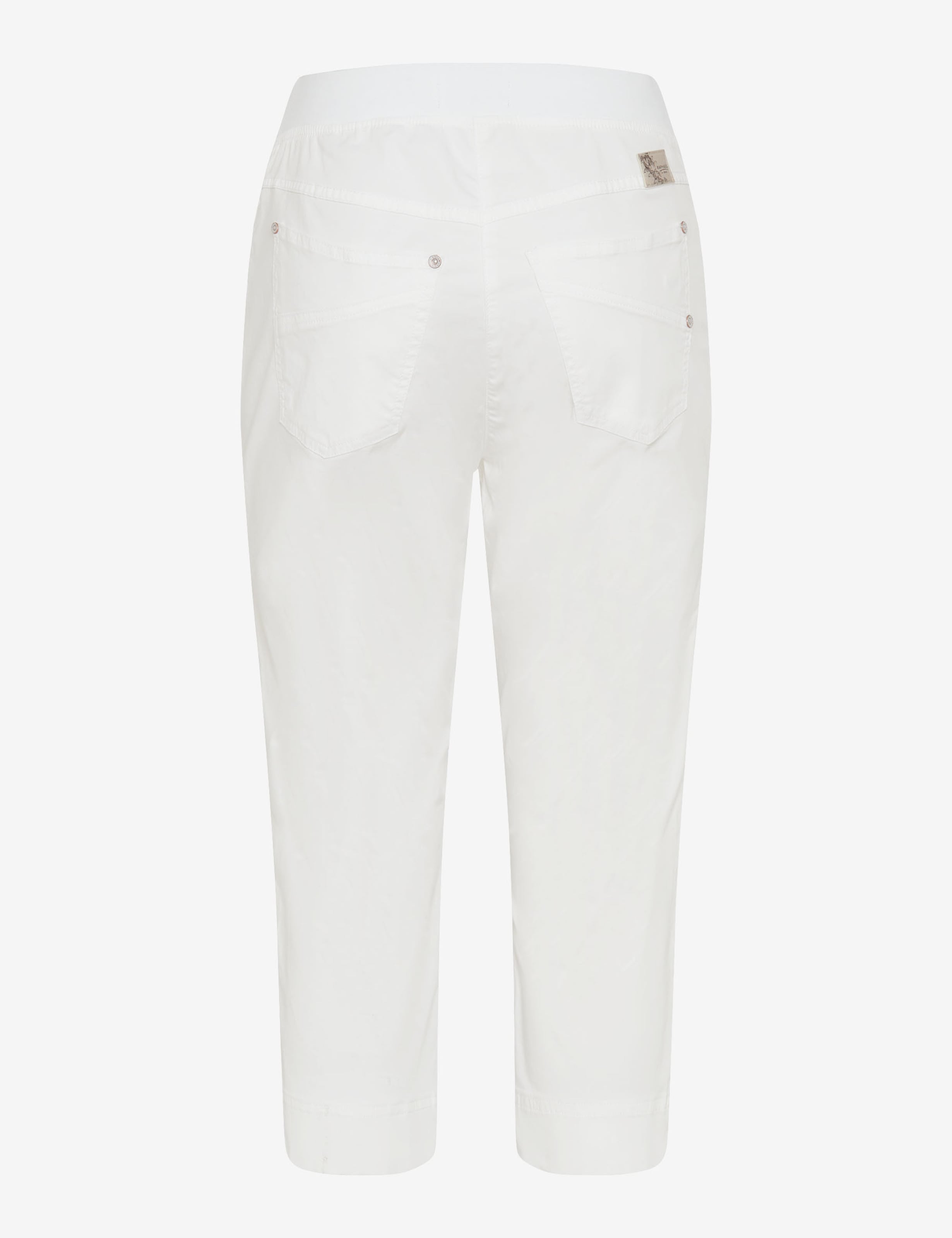Femme Style PAMINA CAPRI Blanc Slim Fit Détourage arrière
