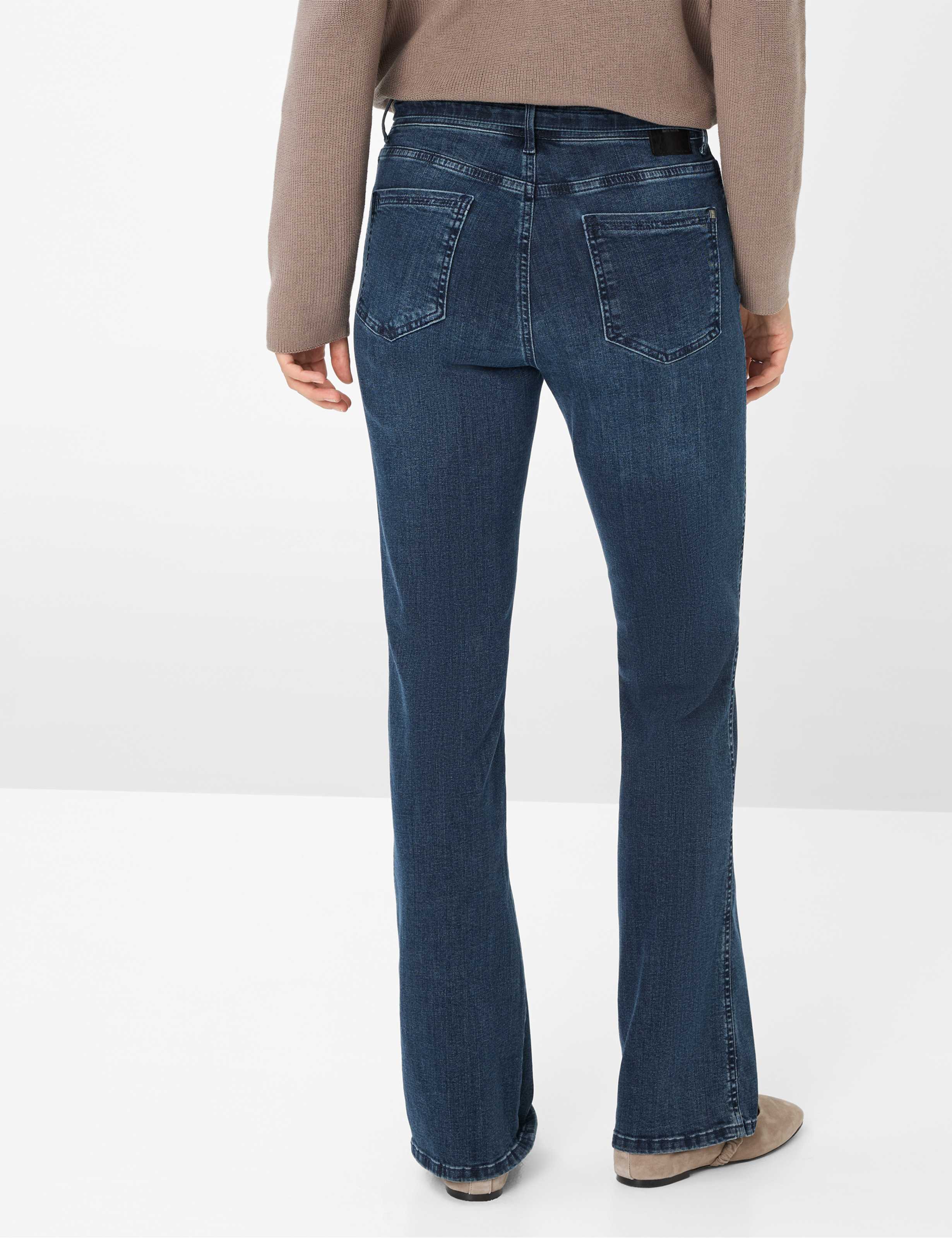 Femme Style MARY Denim Bleu Foncé Regular Fit Dos mannequin