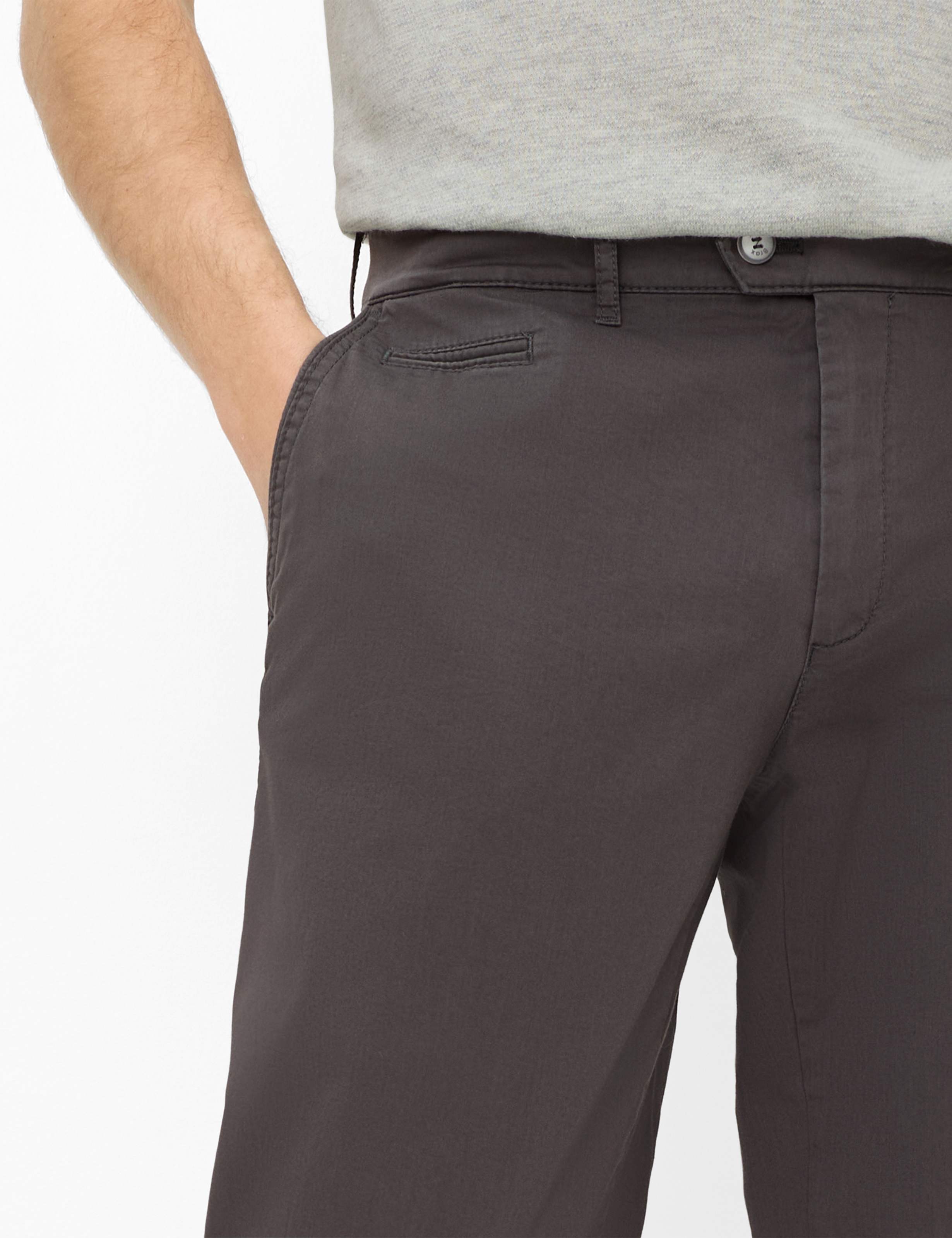 Homme Style EVEREST Gris Foncé Regular Fit Détail 1