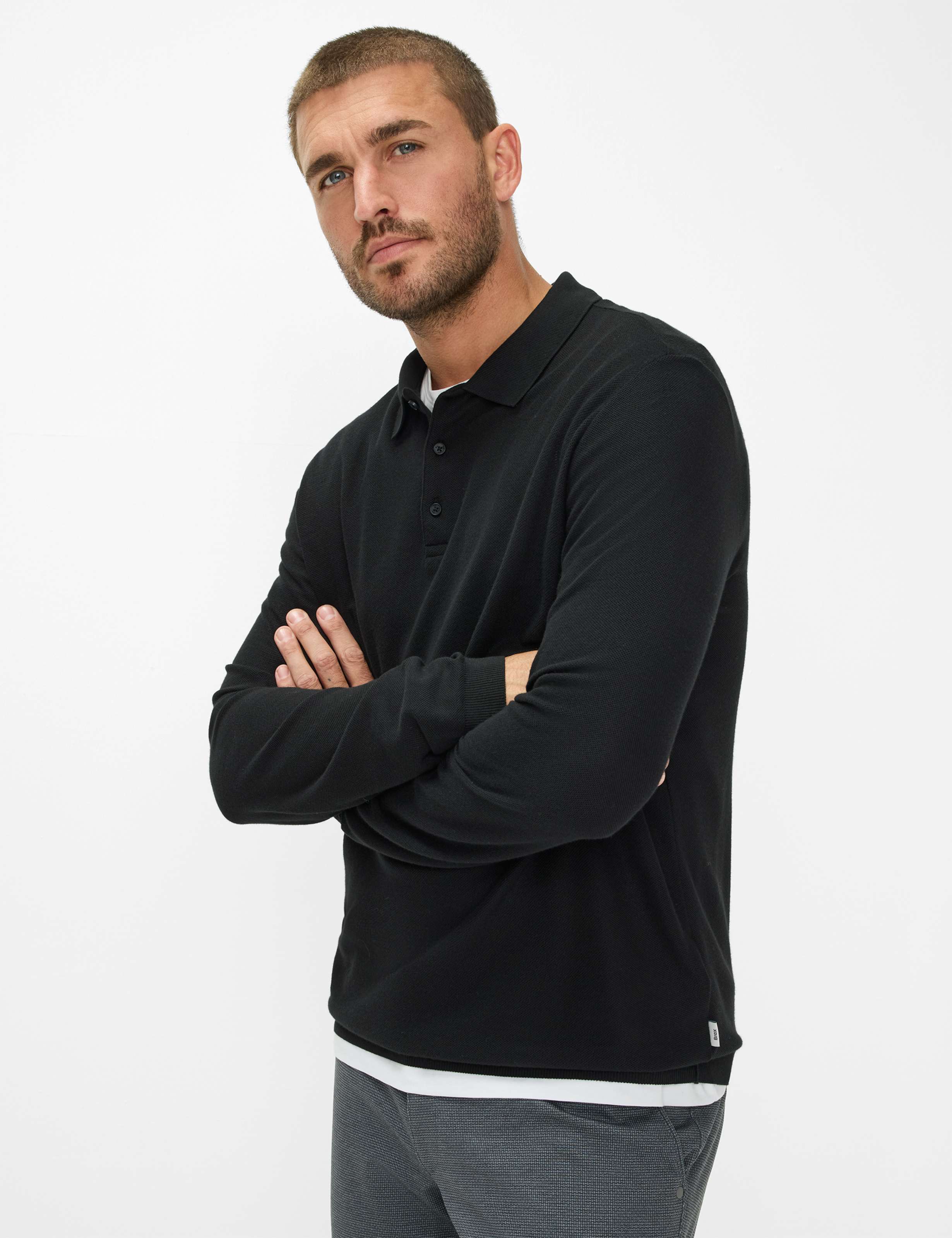Schwarz, Herren, Style PAROS, MODEL_FRONT_ISHOP