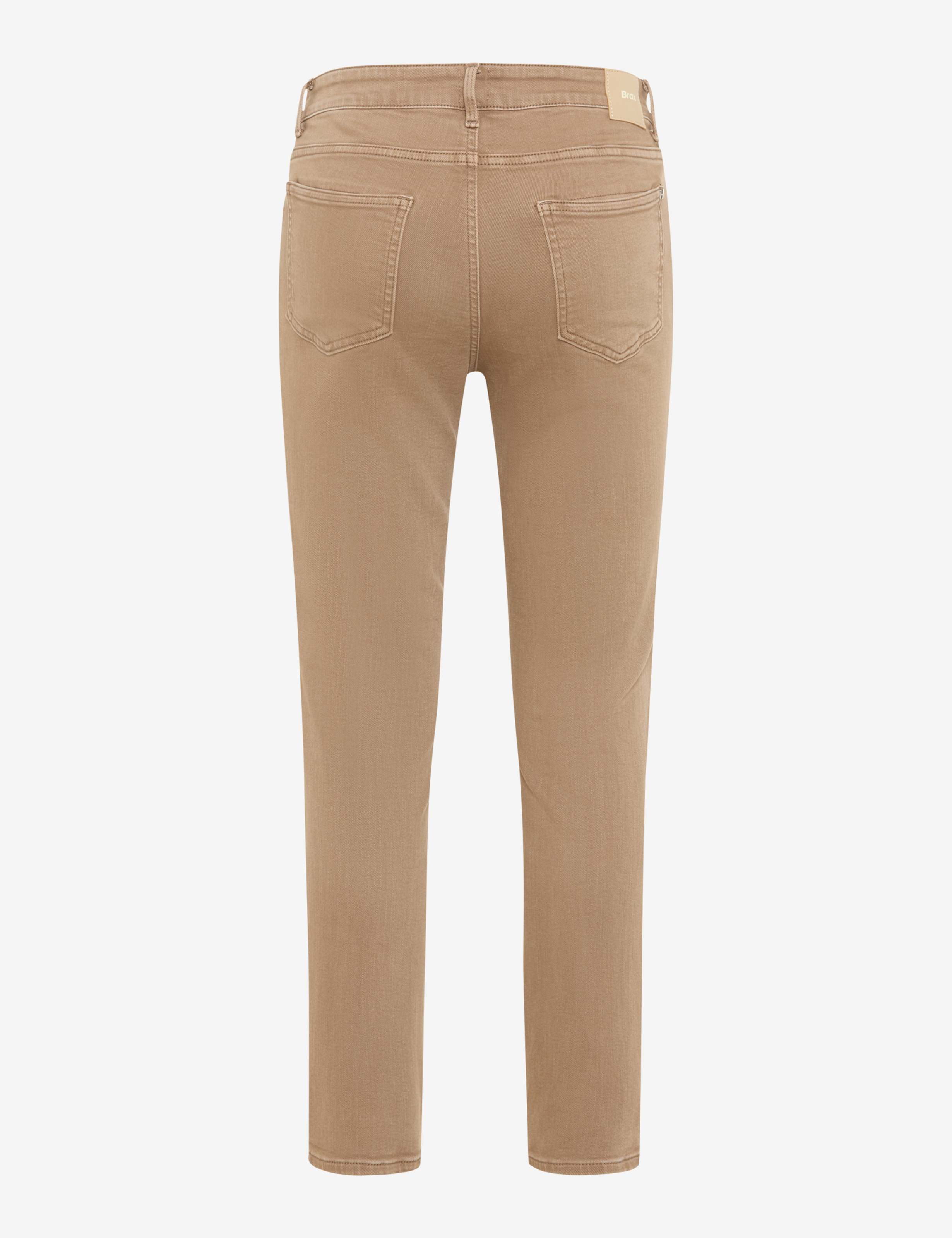Women Style SHAKIRA S Denim Brown Slim Fit Stand-alone rear view
