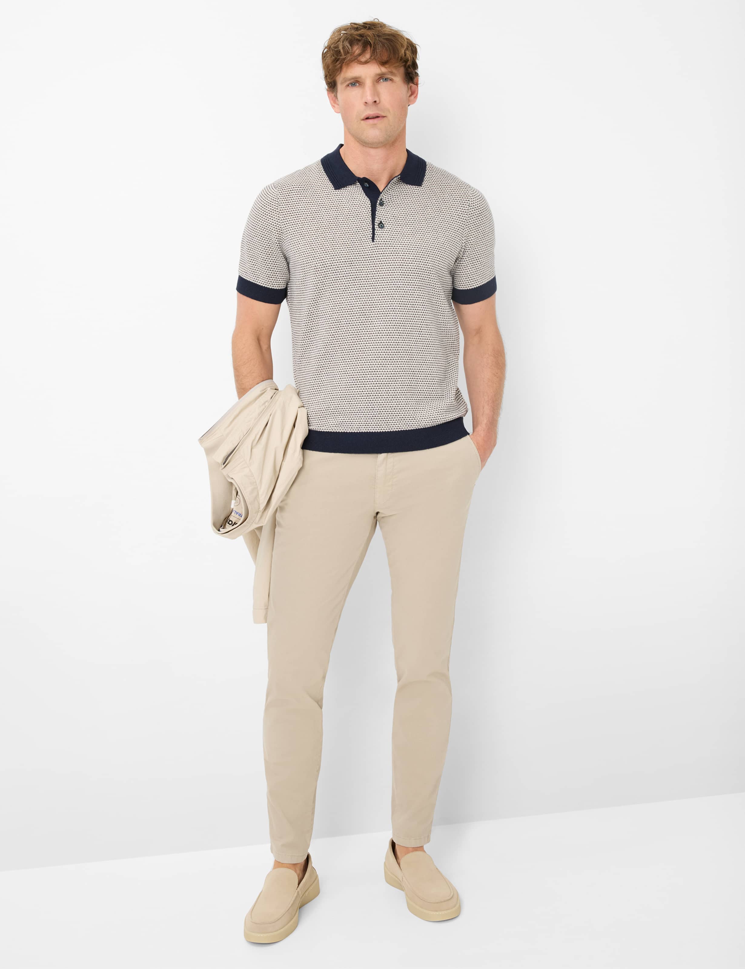Men Style PASCAL Dark Blue  Model Outfit