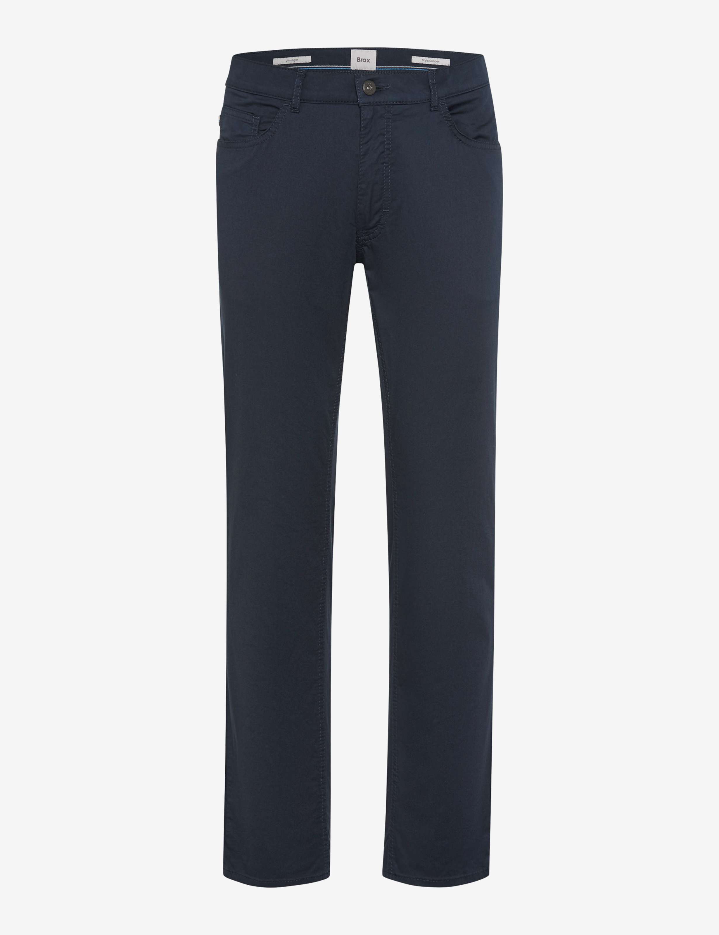 Homme Style COOPER Bleu Foncé Regular Fit Détourage avant