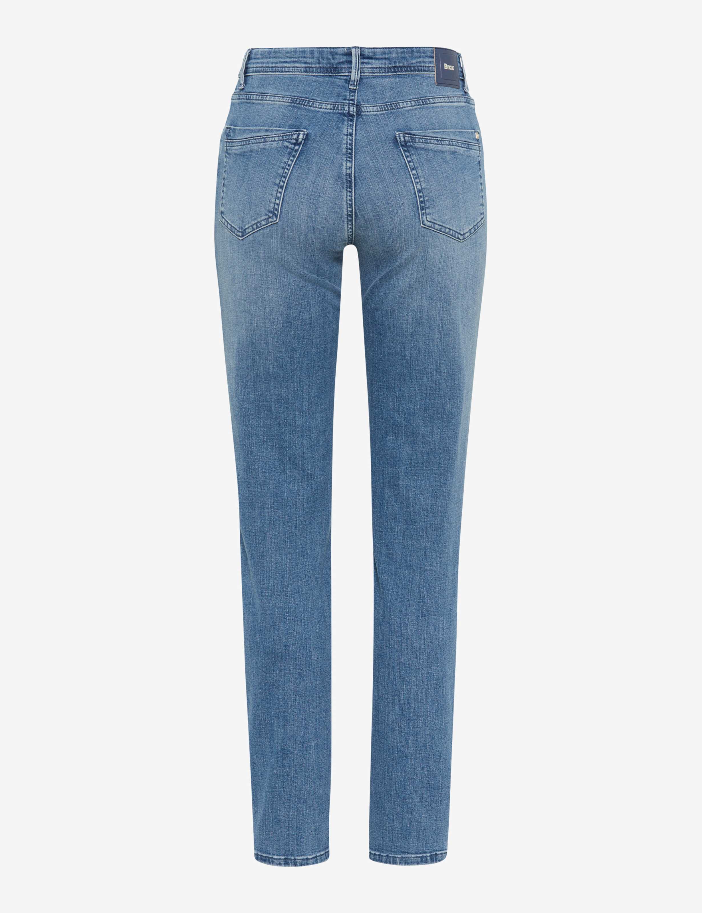 Femme Style MARY Denim Bleu Regular Fit Détourage arrière