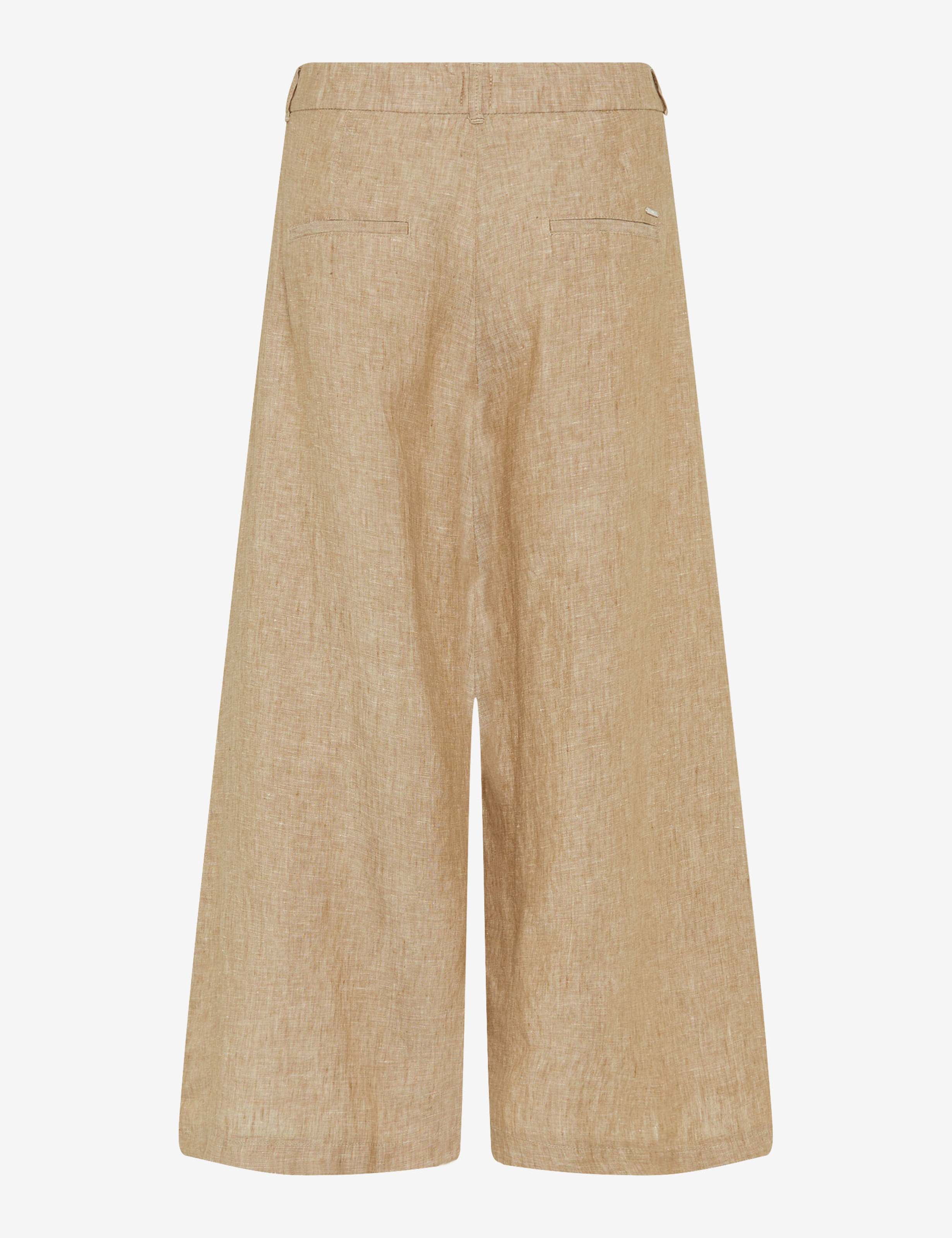 Damen Style MELLI S Beige Wide Leg Freisteller Rueck