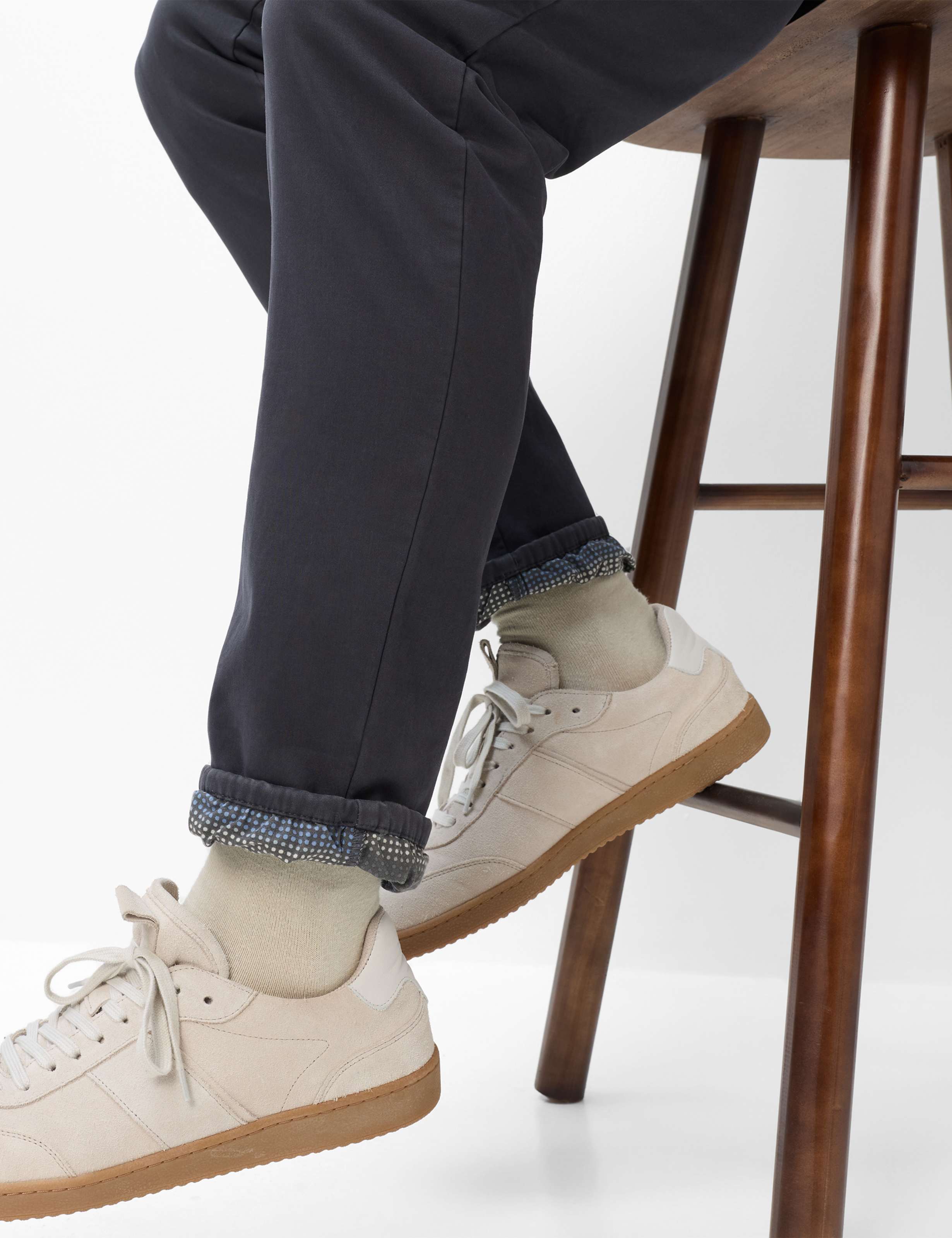 Herren Style FABIO TT Dunkelgrau Modern Fit Detail 1