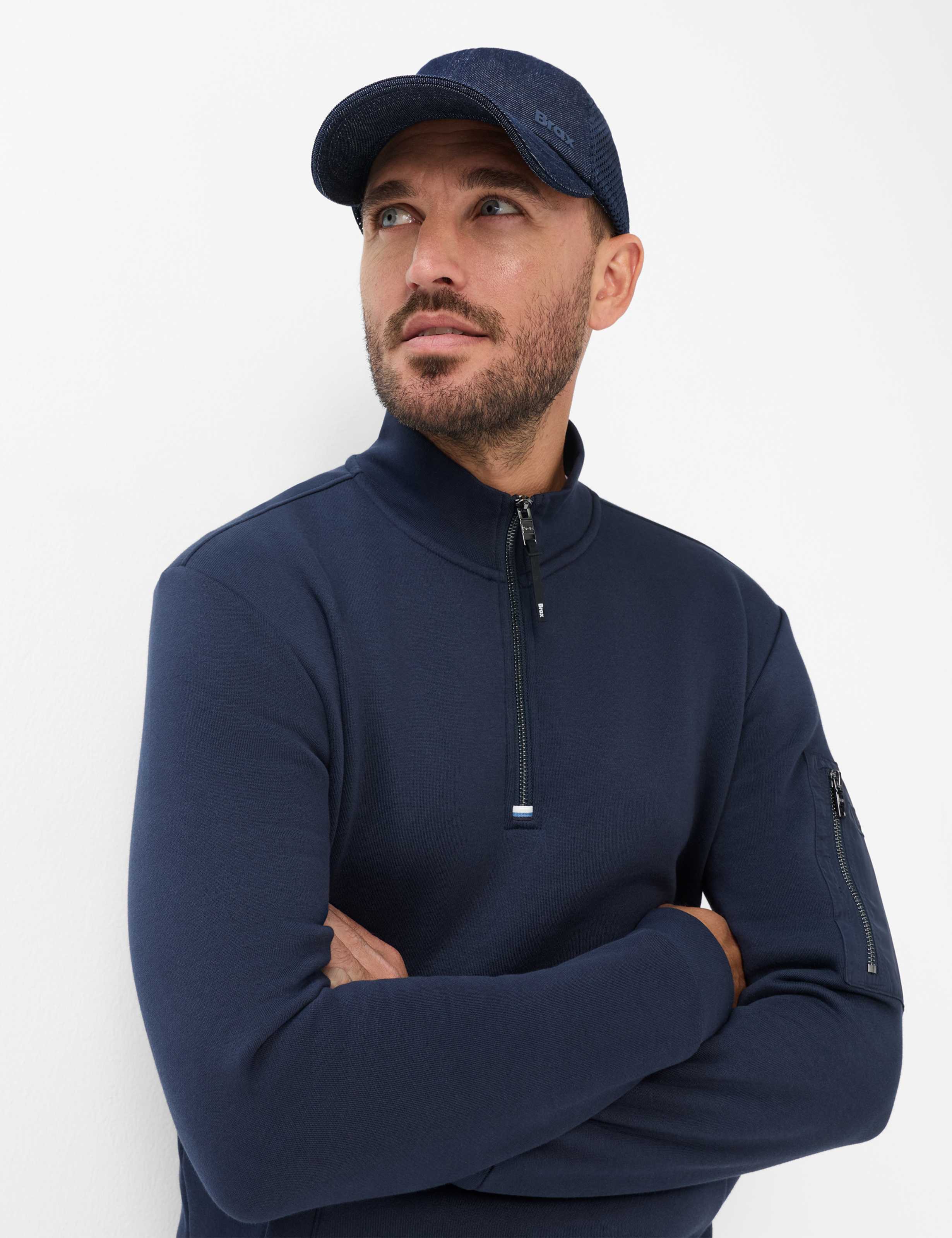 Homme Style SION Bleu Foncé  Détail 1