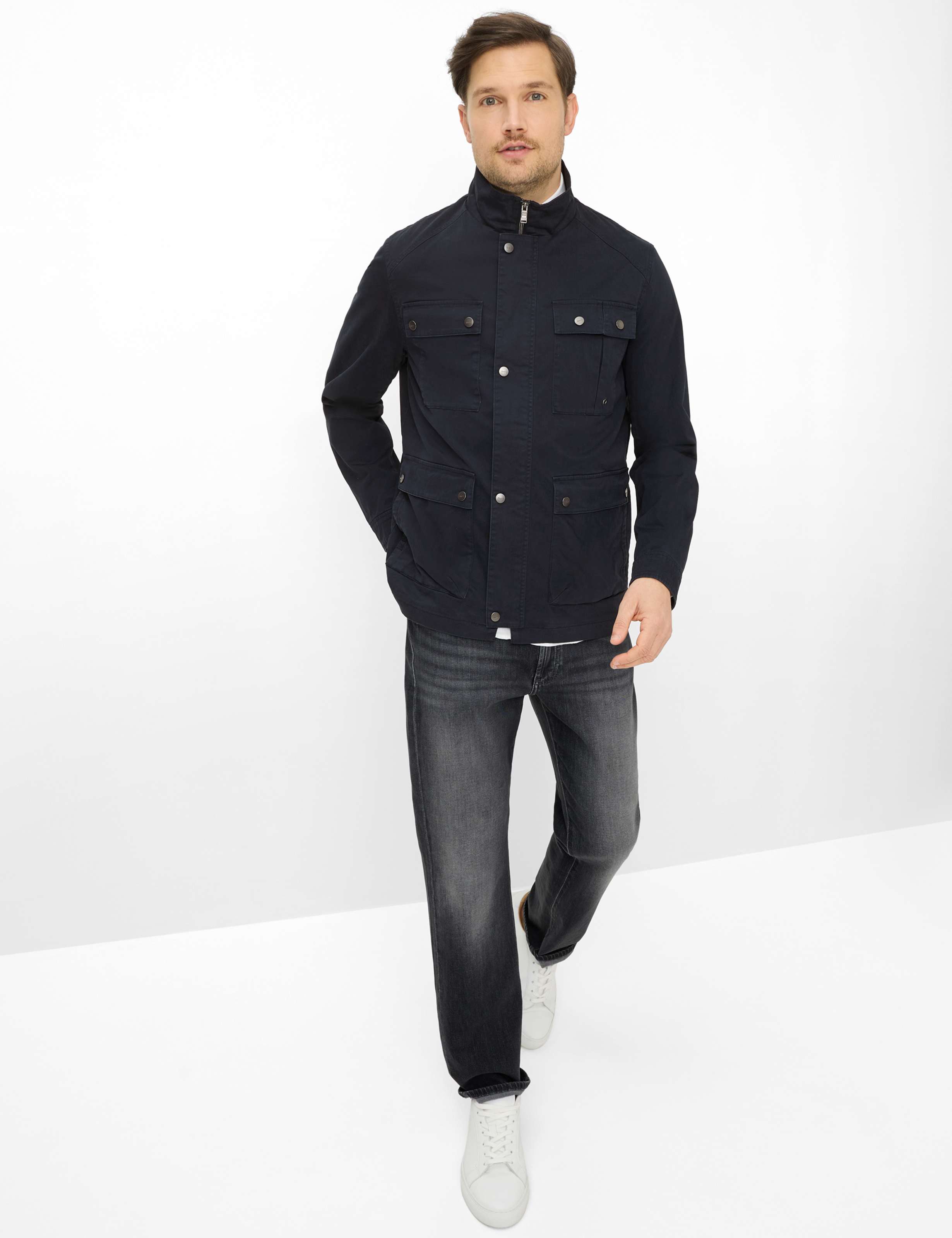 Men Style AZUR Dark Blue  Model Outfit