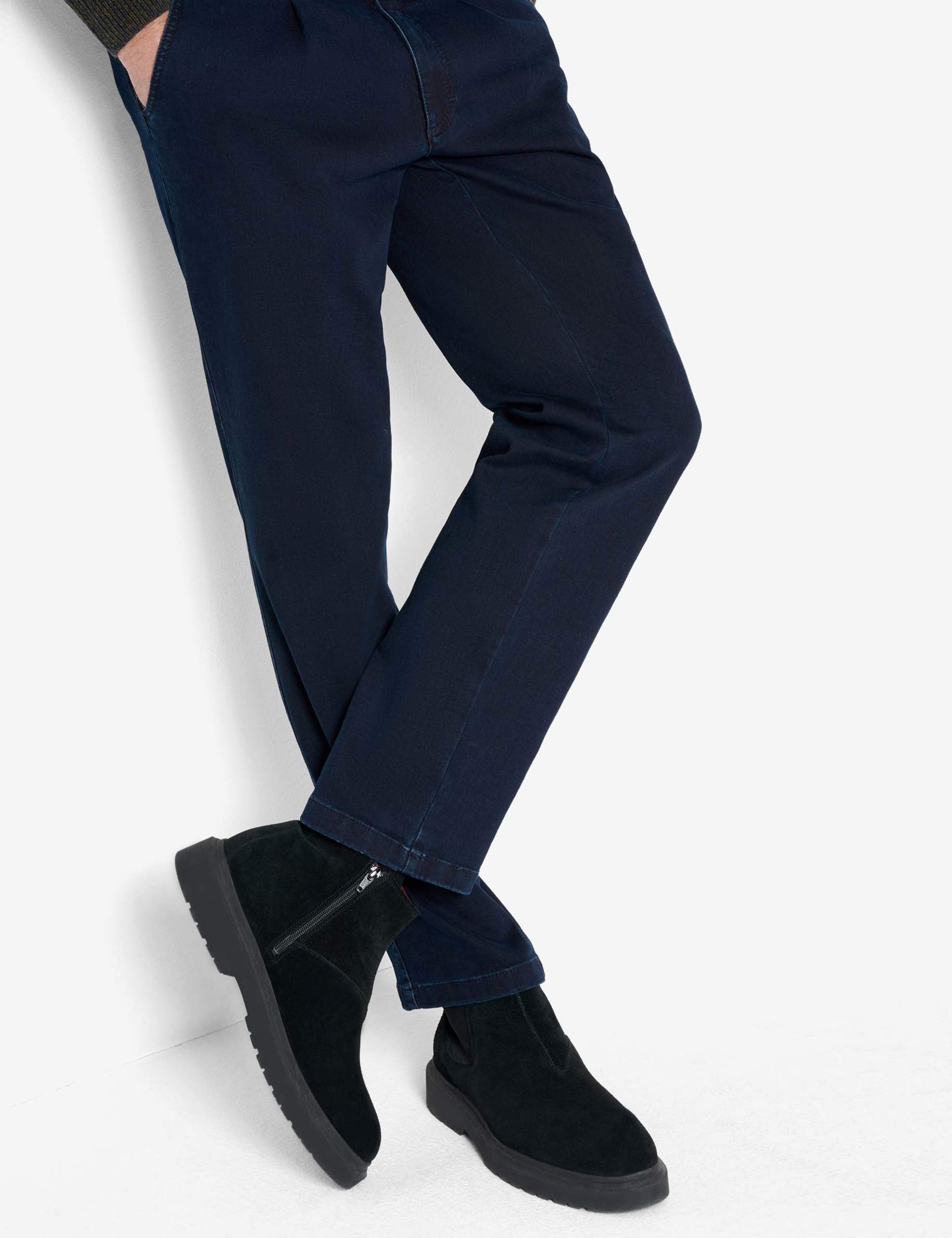 Herre Style FRED Denim Mørkeblå Regular Fit Detalje 1