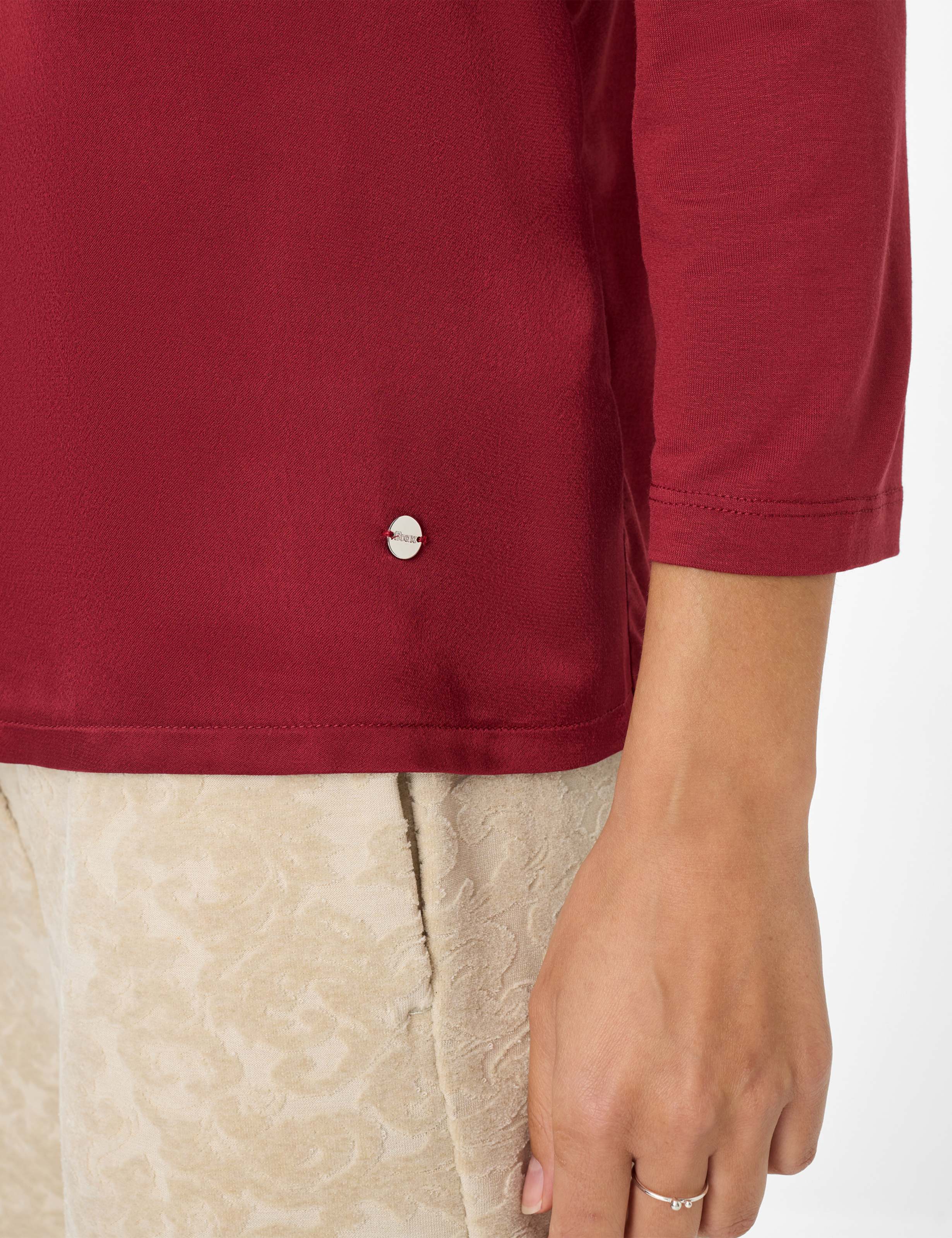 Damen Style CLARISA M Dunkelrot Feminine Fit Detail 2