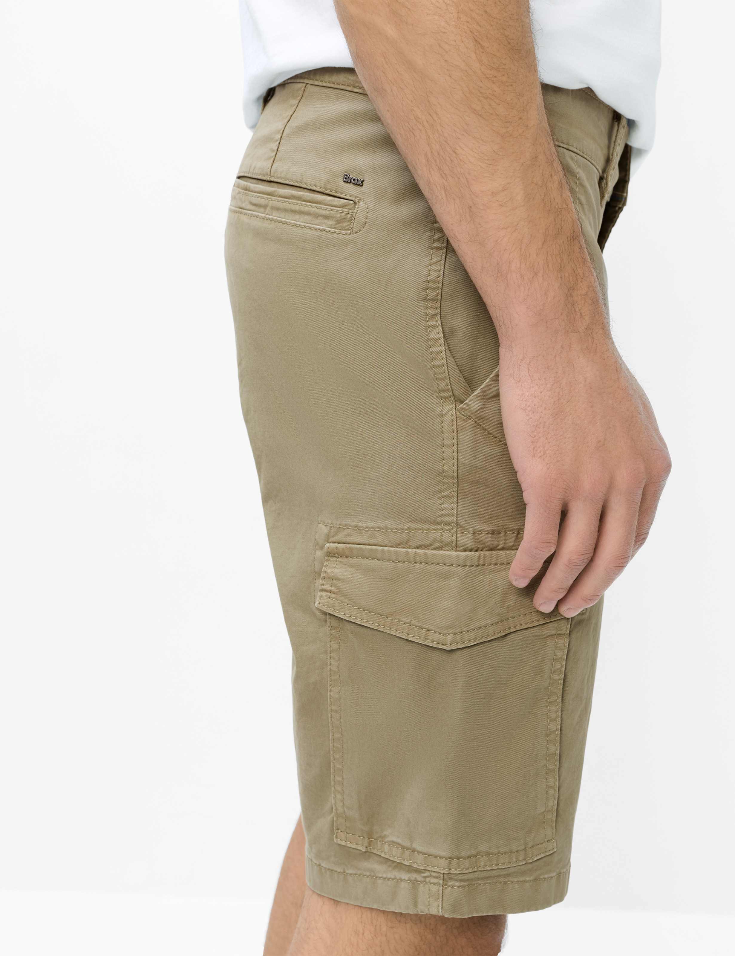 Homme Style BRAZIL Vert - Khaki Regular Fit Détail 2