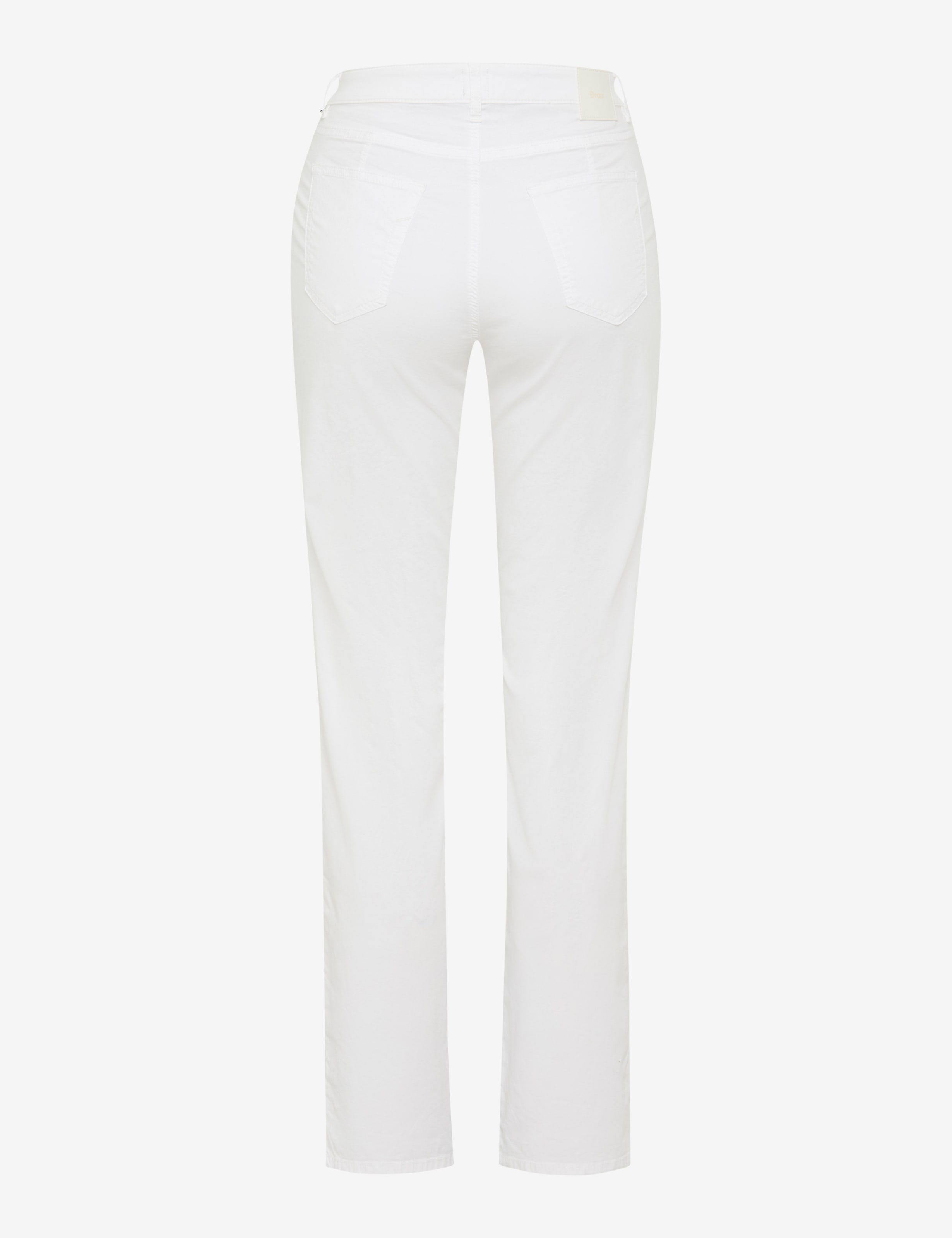 Women Style CAROLA Denim White Feminine Fit Stand-alone rear view