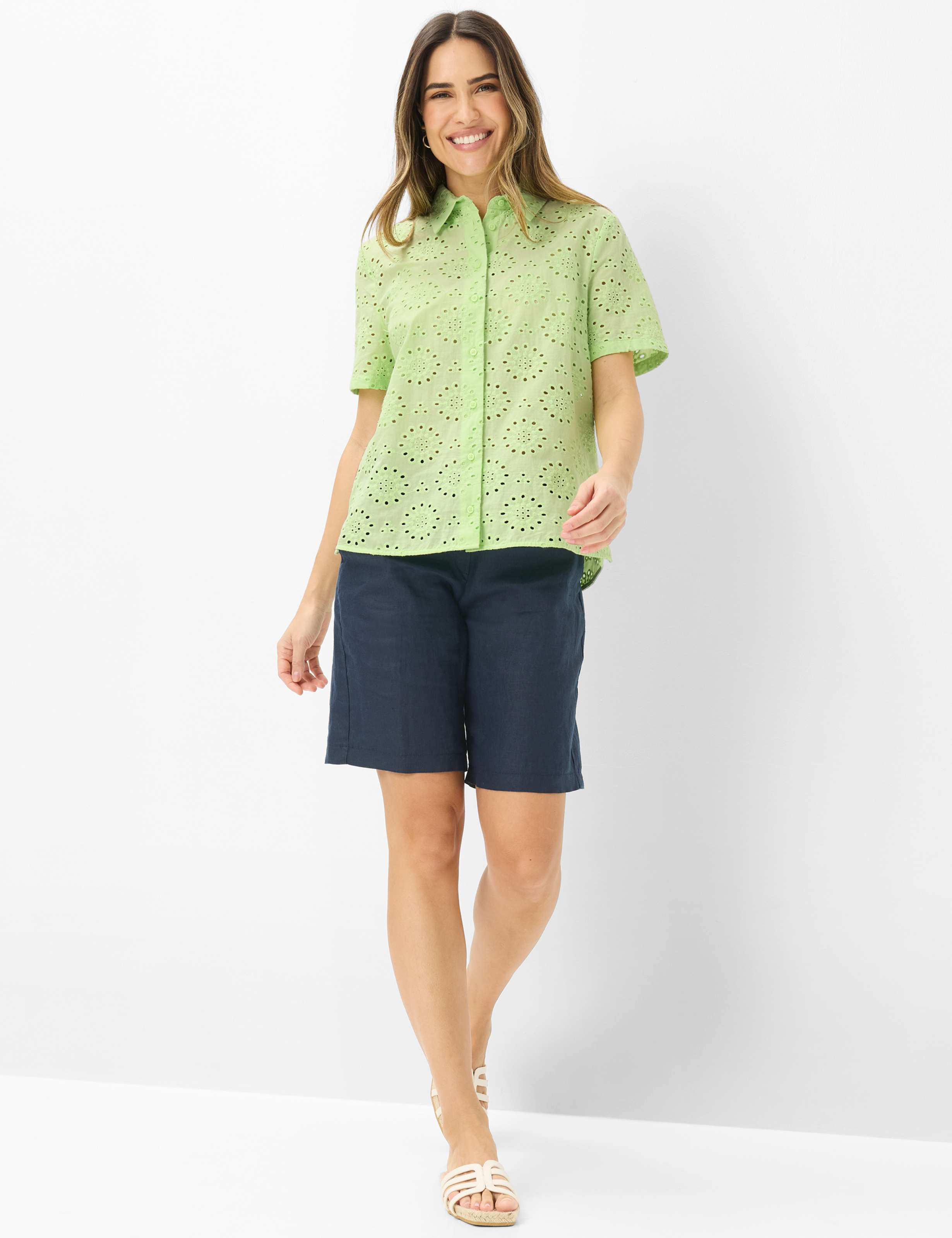 Dame Style VERA Lysgrøn  Model Outfit