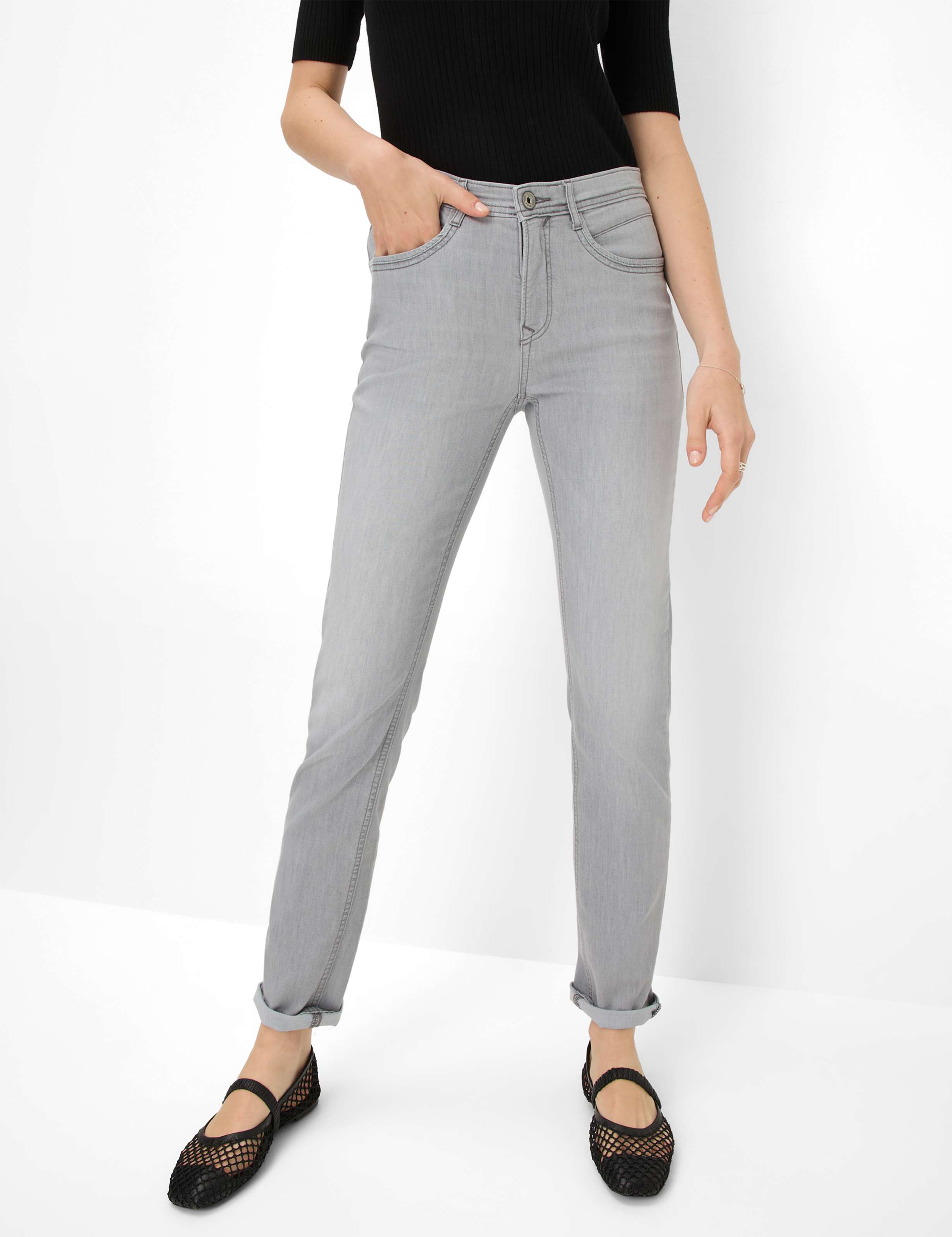 Grautöne, Damen, Style MARY, MODEL_FRONT_ISHOP