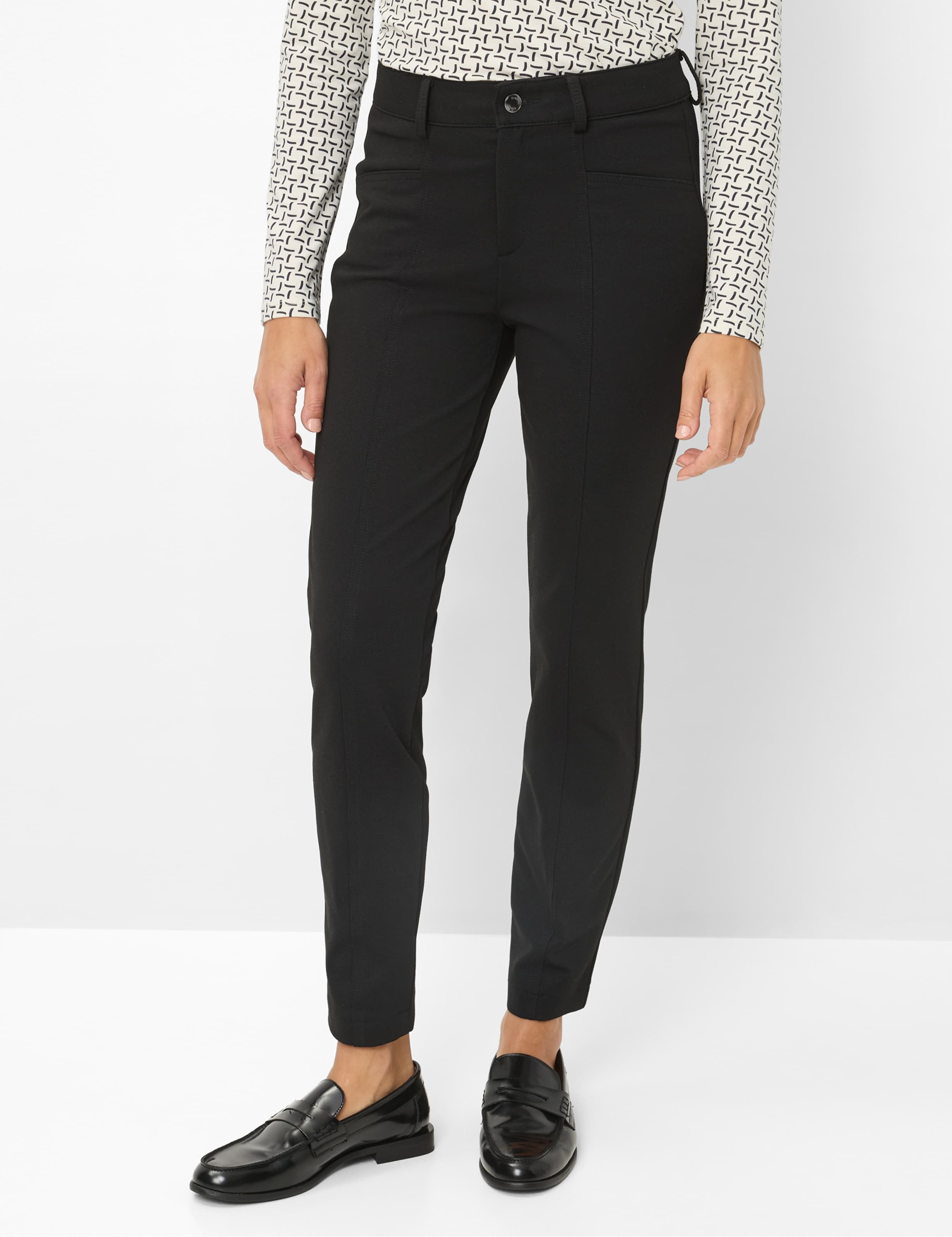 Thumbnail - Brax Damen Flatfronthose Style SHAKIRA S BLACK, schwarz, Gr. 38