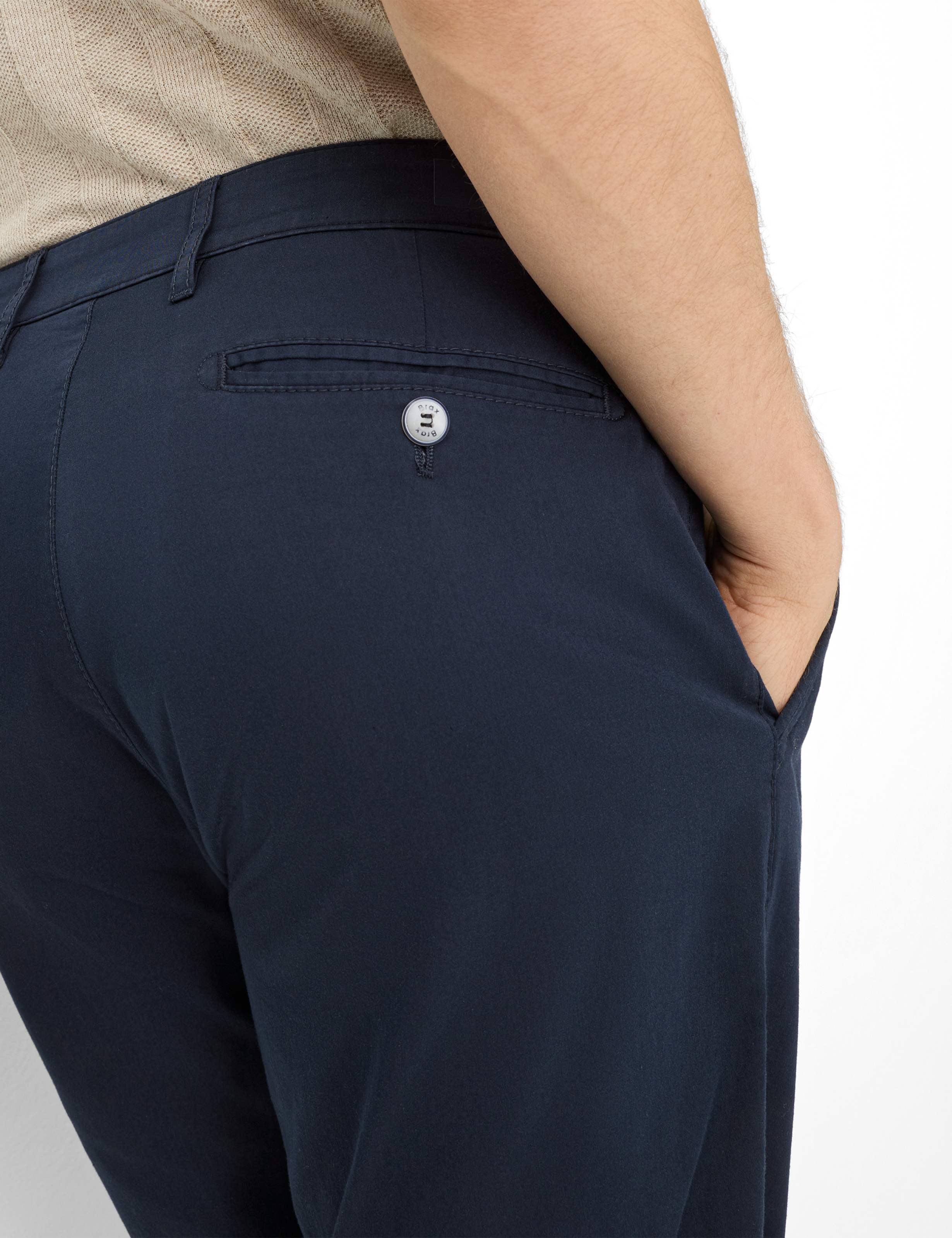 Homme Style EVEREST Bleu Foncé Regular Fit Détail 2