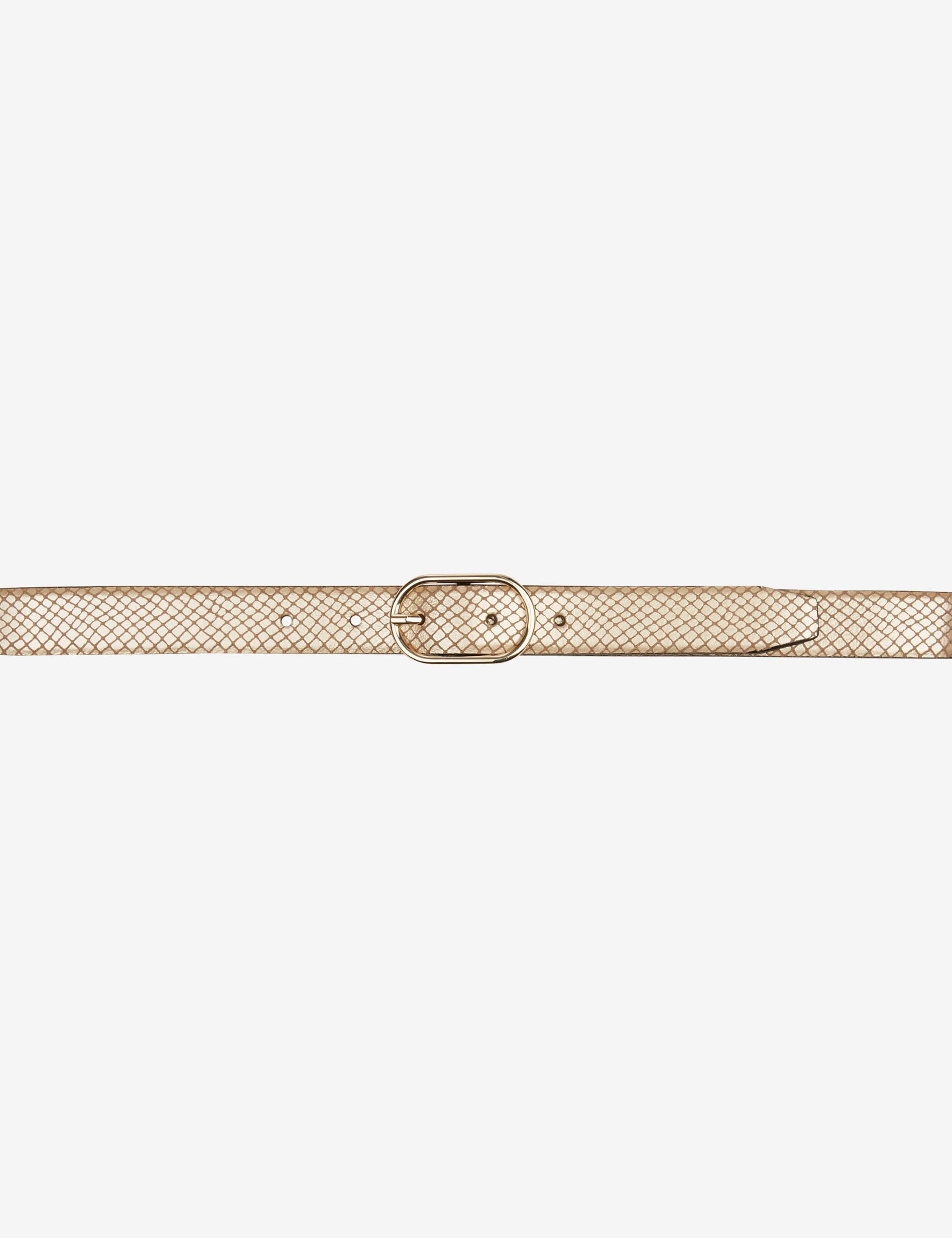 Dame Style KVINDERS BÆLTE Beige  Detalje 1