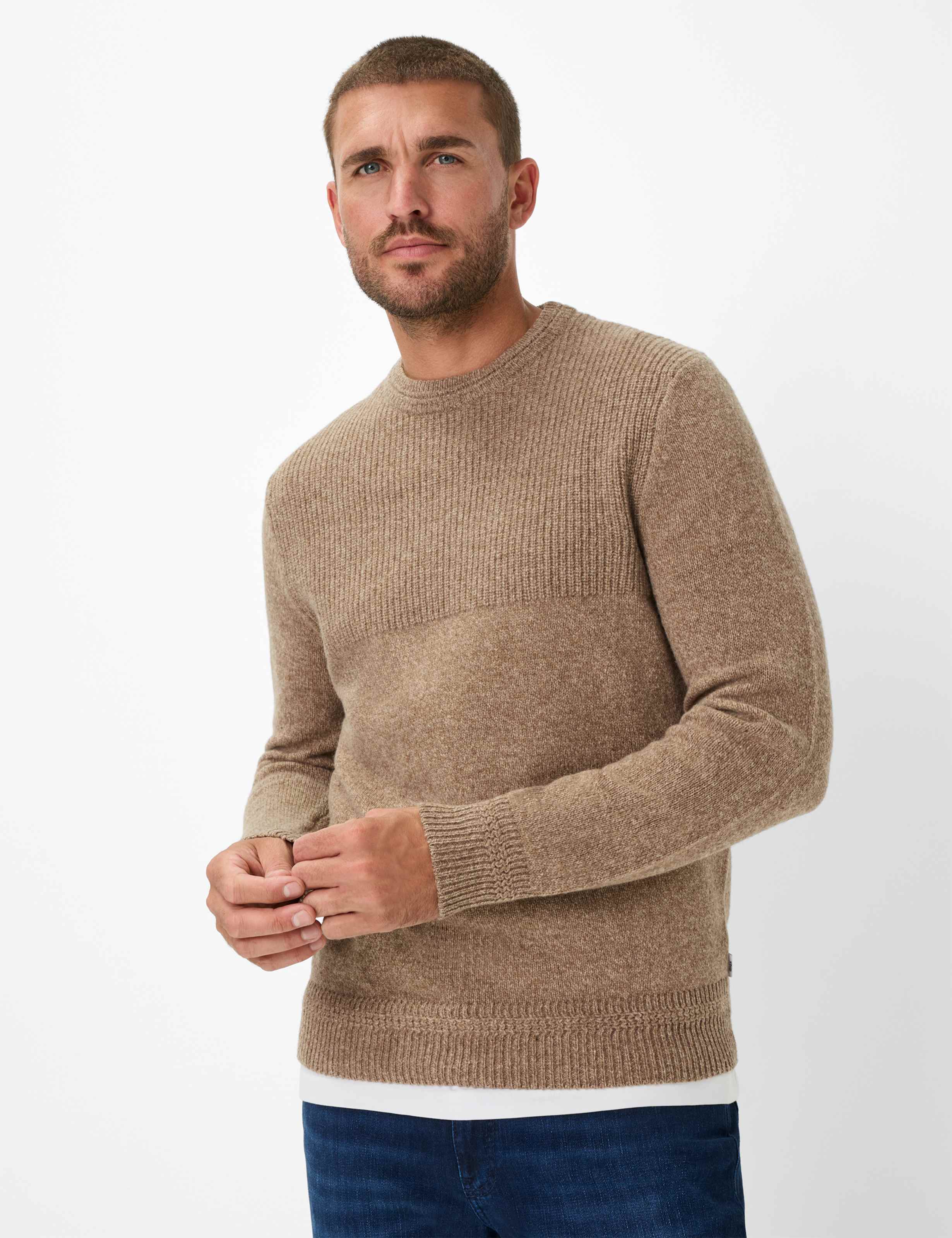 Beigetöne, Herren, Style RICK, MODEL_FRONT_ISHOP
