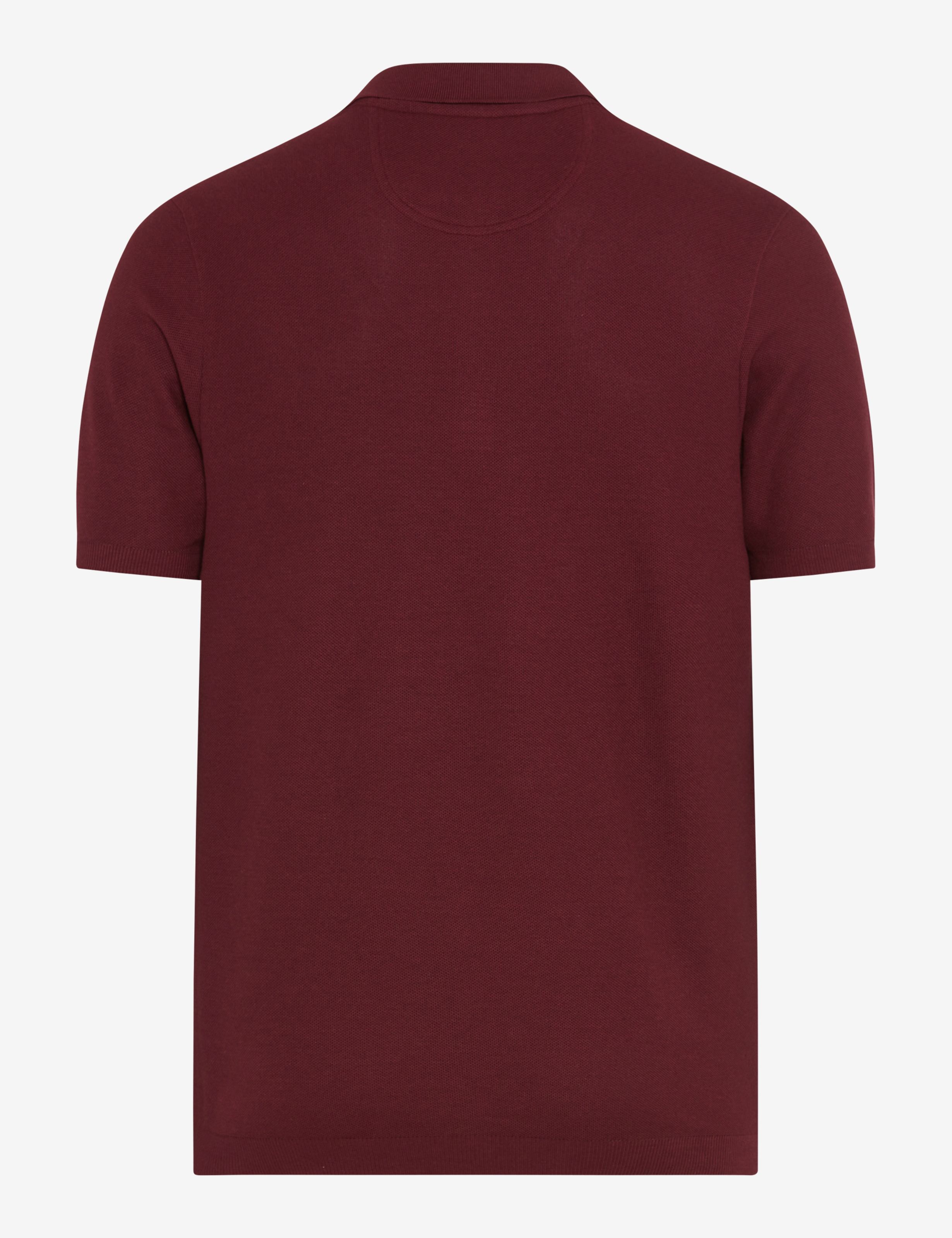 Herren Style PARVIS Dunkelrot  Freisteller Rueck