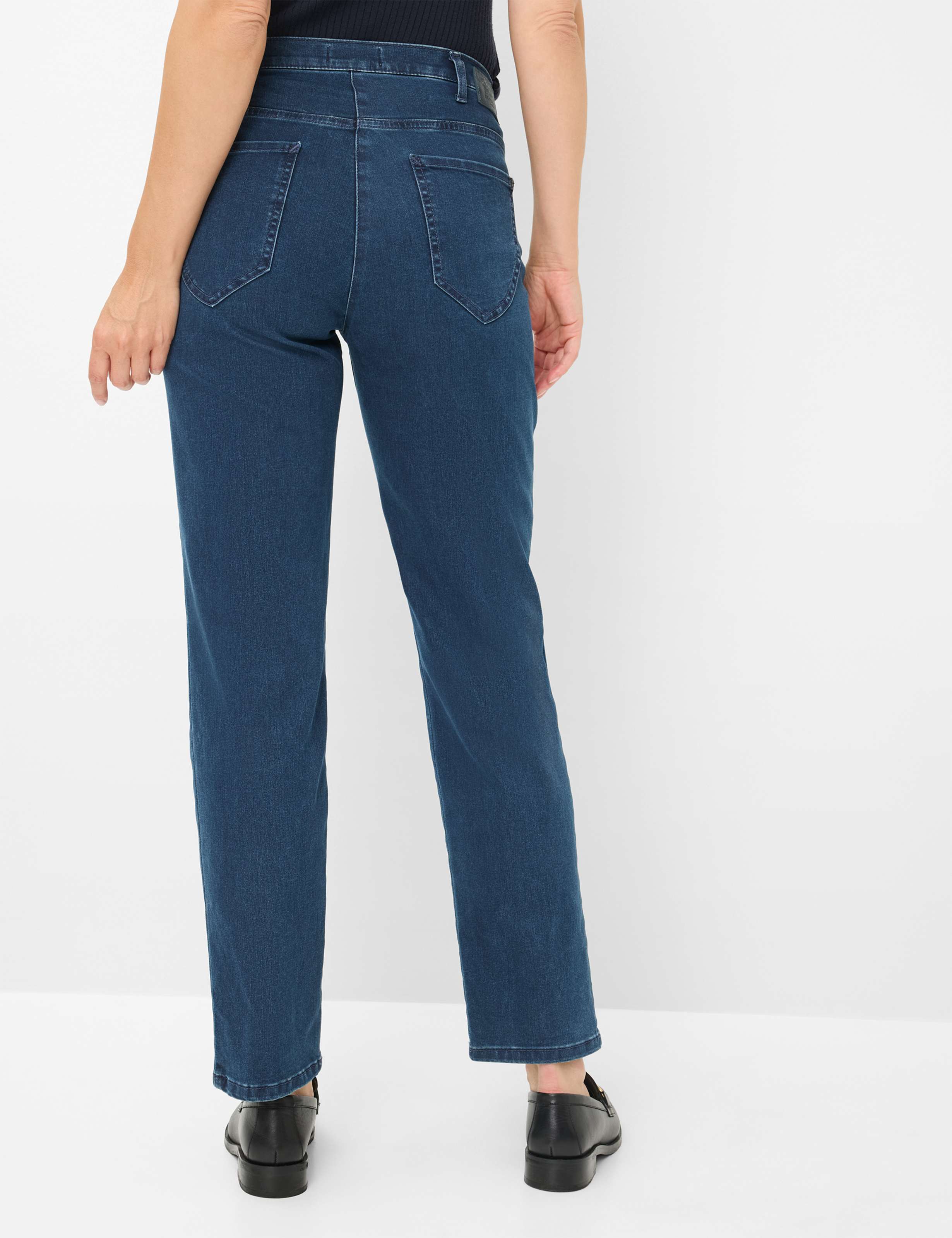 Thumbnail - Raphaela by Brax Damen Five-Pocket-Hose Style CORRY, denim blau, Gr. 48K